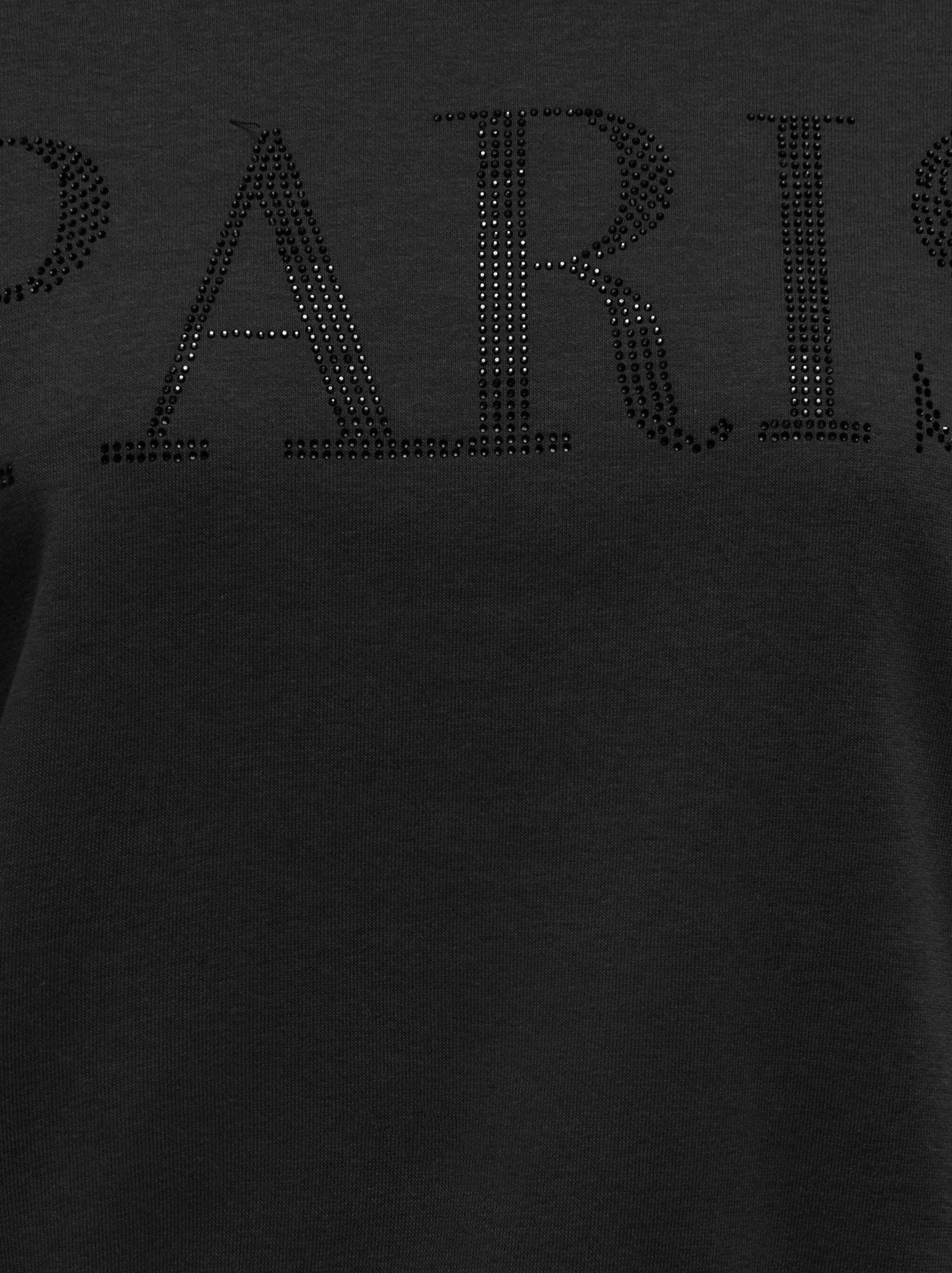 JDY Sweatshirt »JDYPARIS L/S EMB SWEAT JRS NOOS«, Baumwollmischung, regular fit
