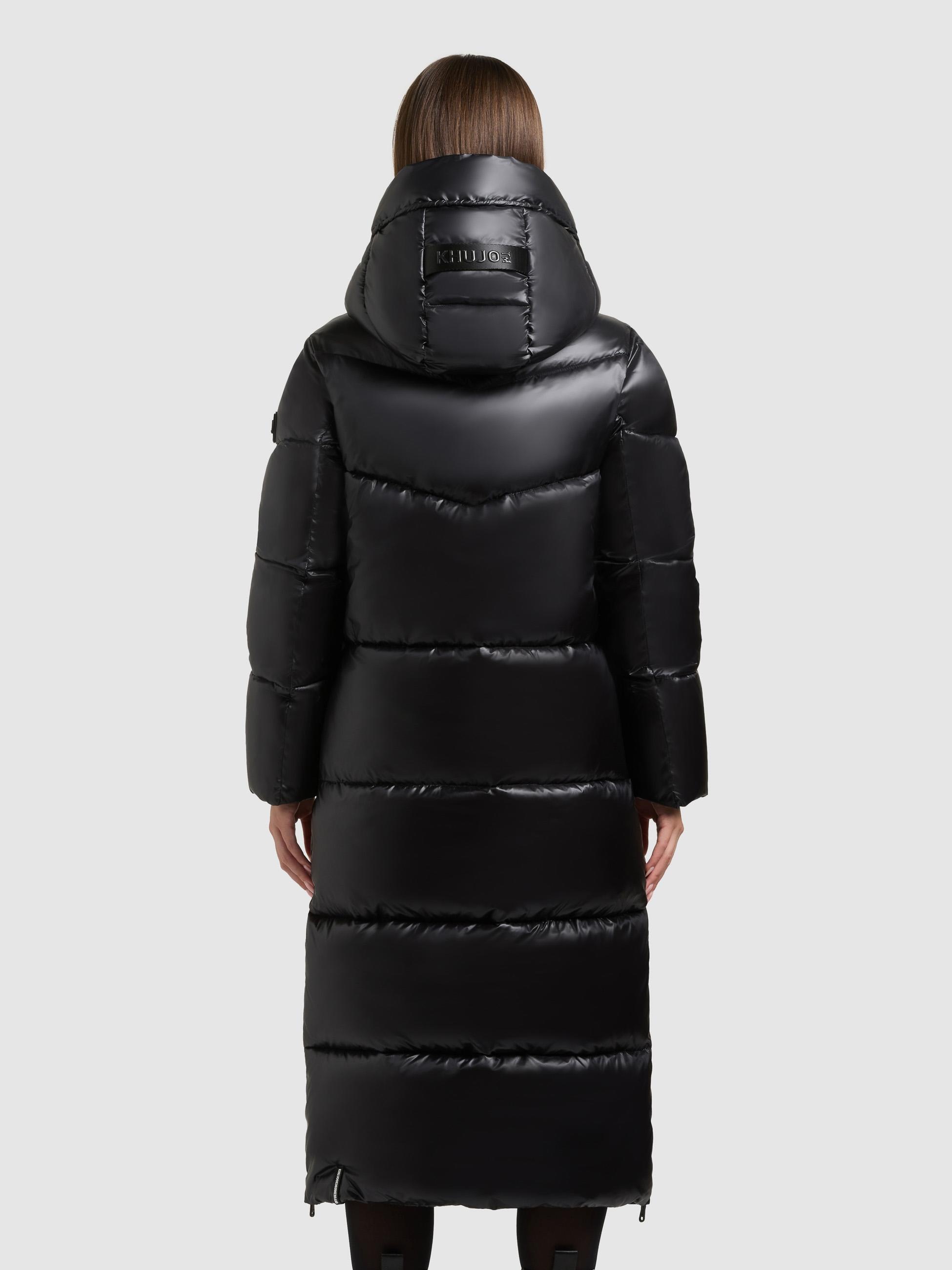 Thumbnail - khujo Steppmantel "Tonia" Extralanger Damen Wintermantel mit Rucksack-Trägern