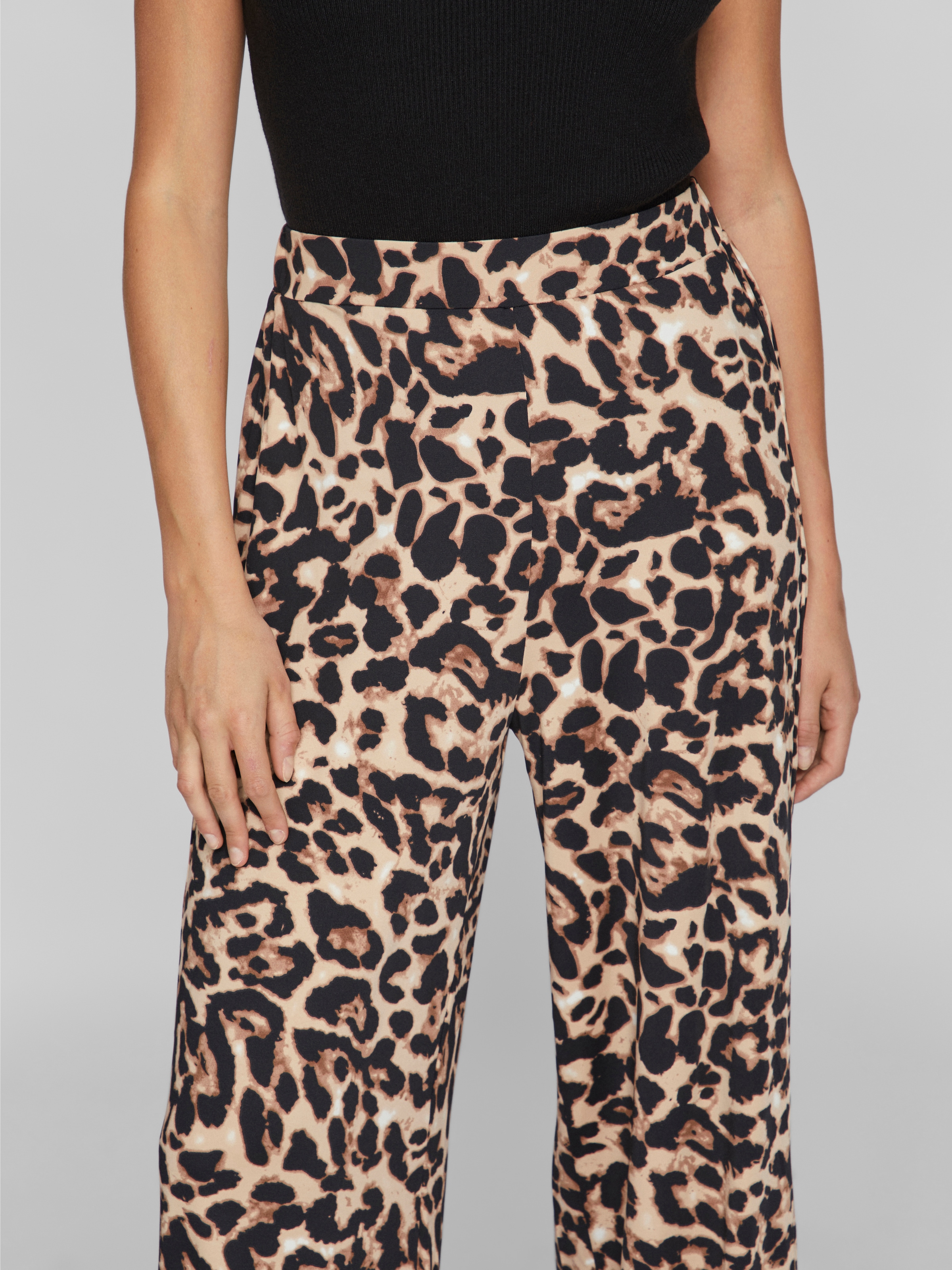 Vila Schlupfhose »VILEOA RW WIDE PANTS - NOOS«