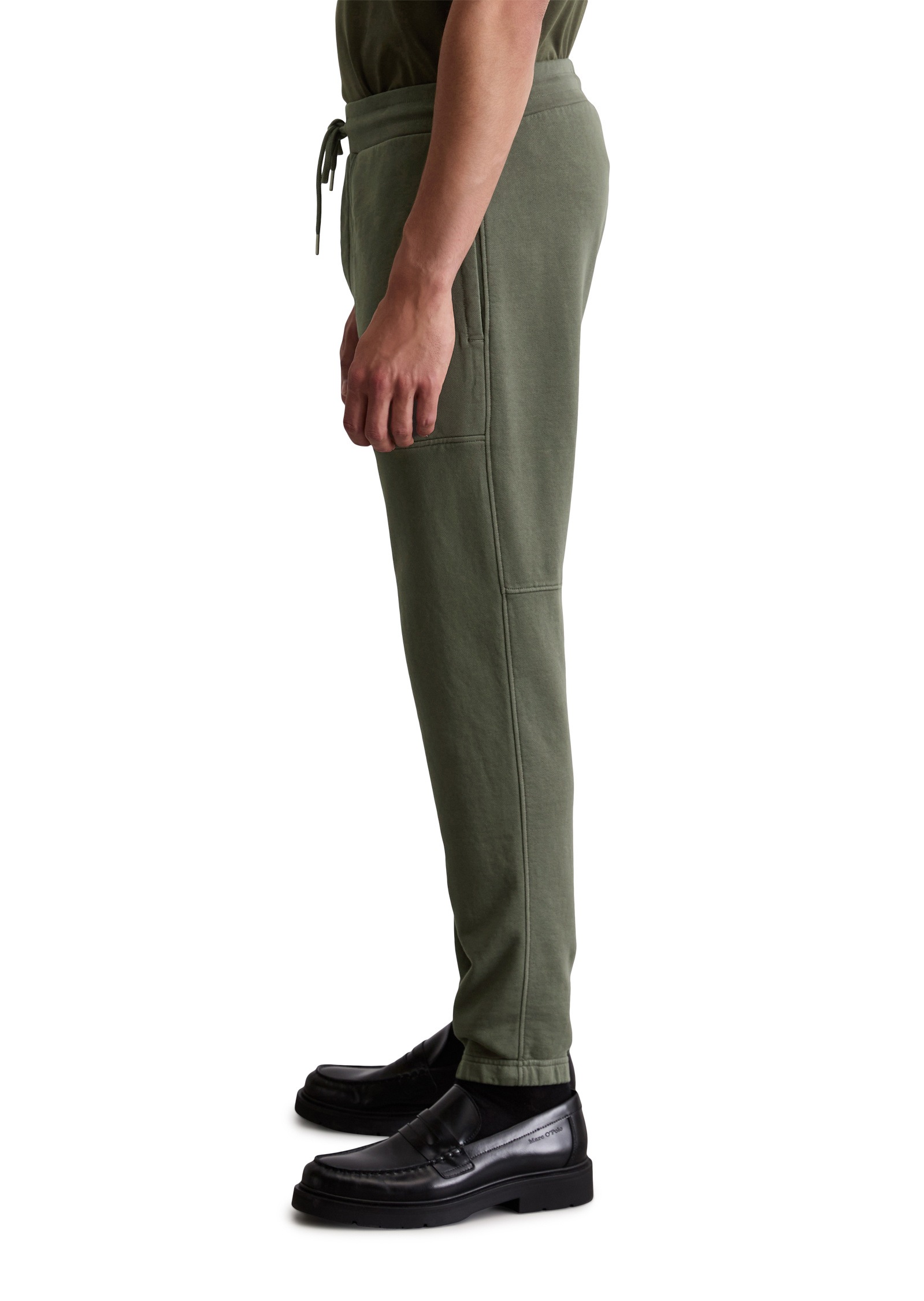 Marc O'Polo Jerseyhose »aus recycelter Baumwolle«