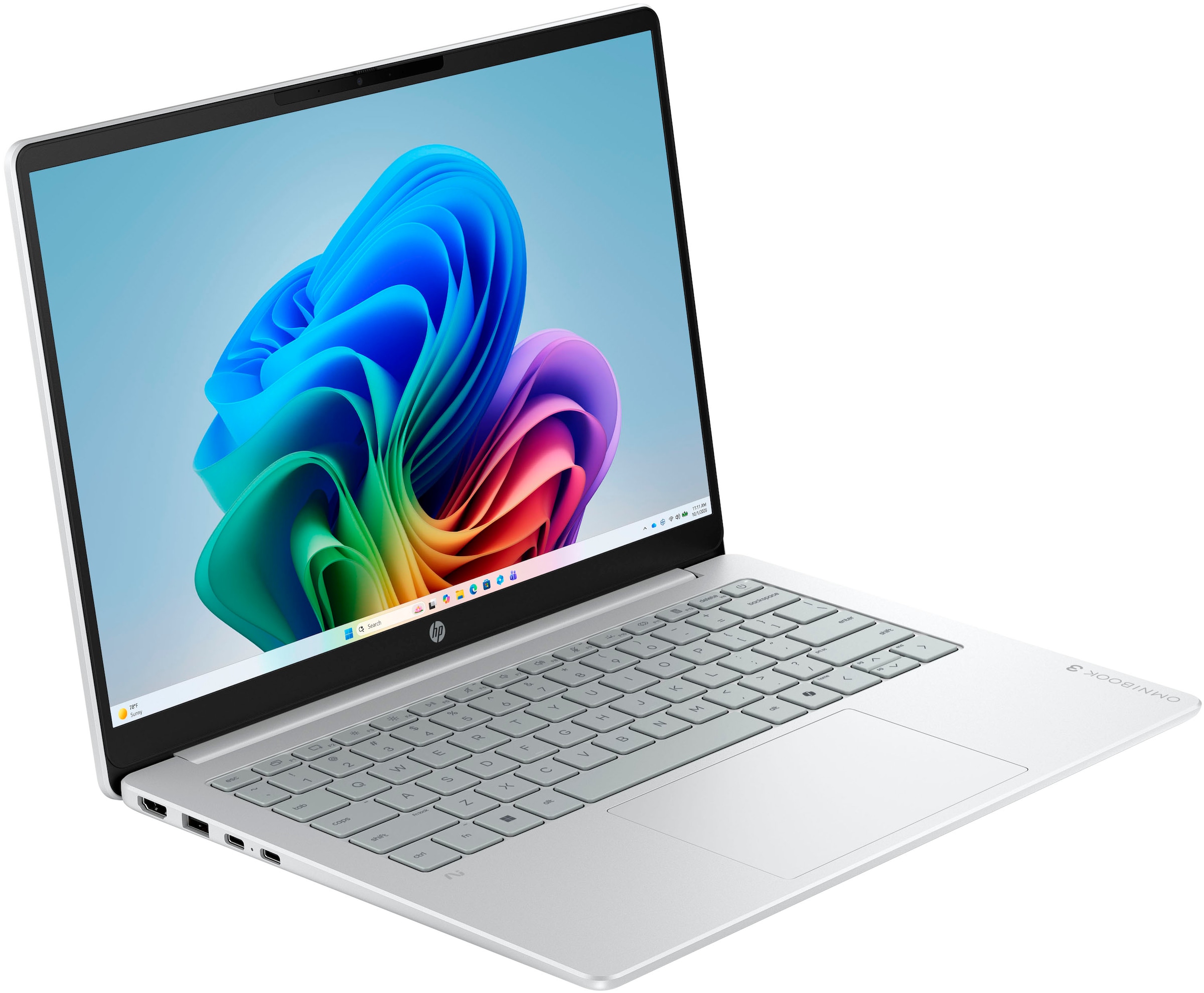 HP Notebook »OmniBook 3 14-hz0351ngx« 35,6 cm / 14 ″ Snapdragon X Adreno 512 GB SSD