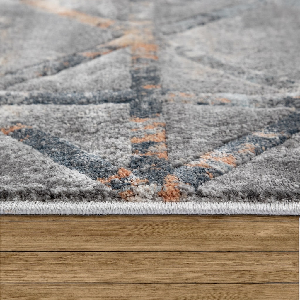 Sale Marke des Monats Paco Home Teppich »Caisos 724«, rechteckig, 20 mm Höhe, Kurzflor, modernes geometrisches Design, ideal im 