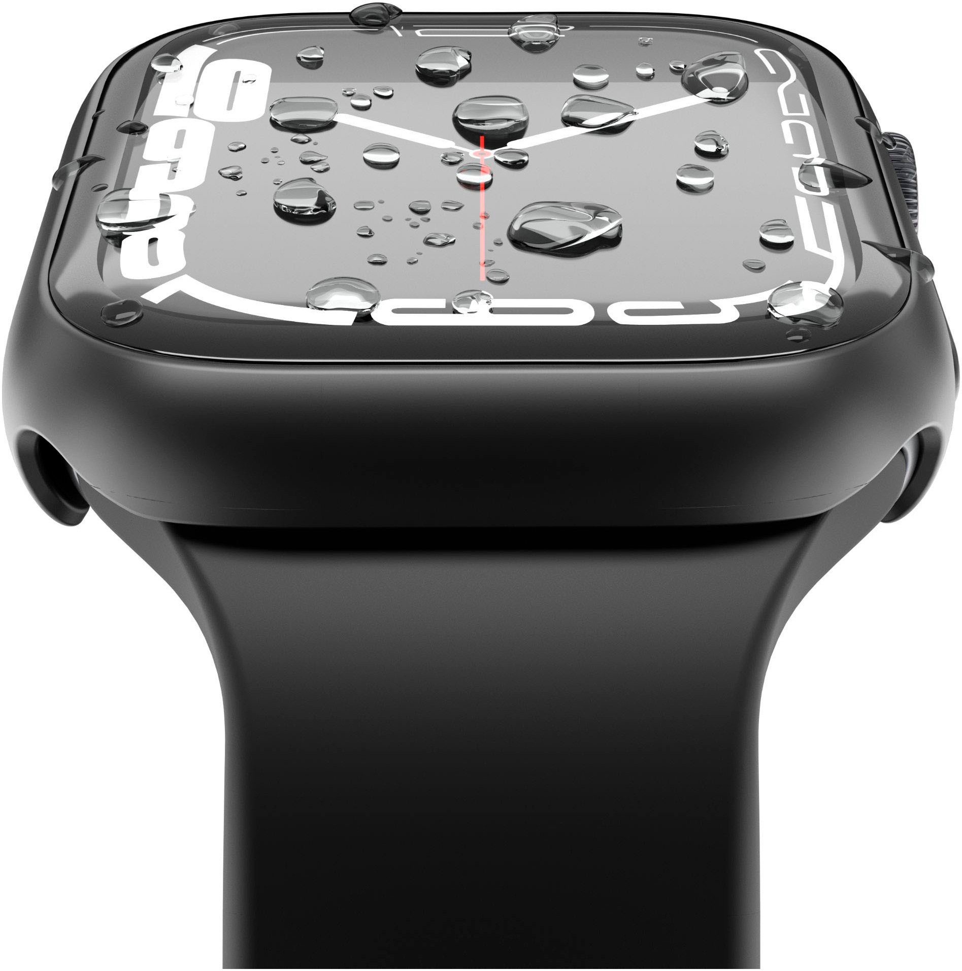 VONMÄHLEN Smartwatch-Hülle »Thin Case - Schutzhülle für Apple Watch 10, 41 mm, Black«