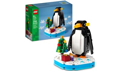 LEGO® Konstruktionsspielsteine »Weihnachtspinguin (40498), LEGO®«, (244 St.) kaufen