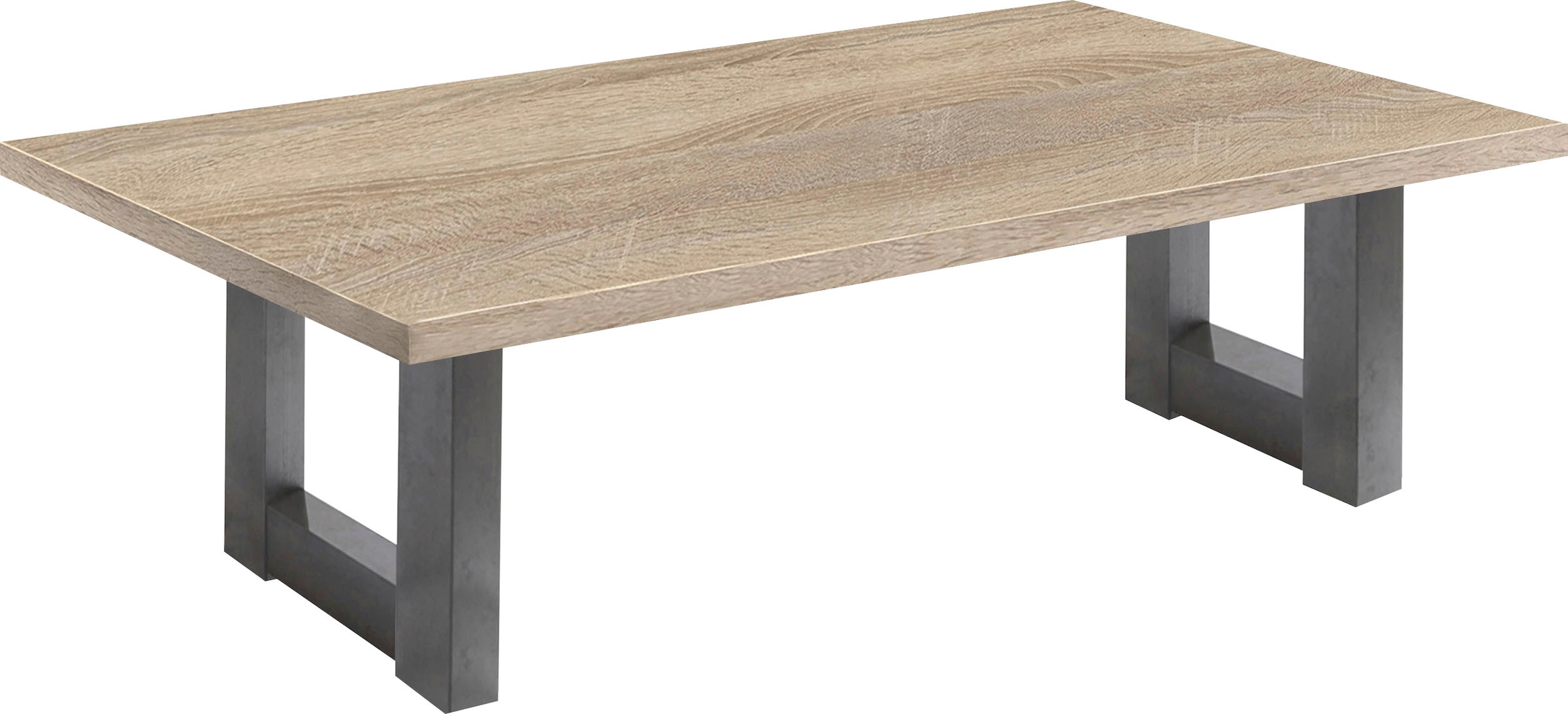 Couchtisch MÄUSBACHER, B:120cm H:47cm T:70cm, grau, Wohnzimmer, Tische, "TOPSELLER", Tisch, U-Gestell