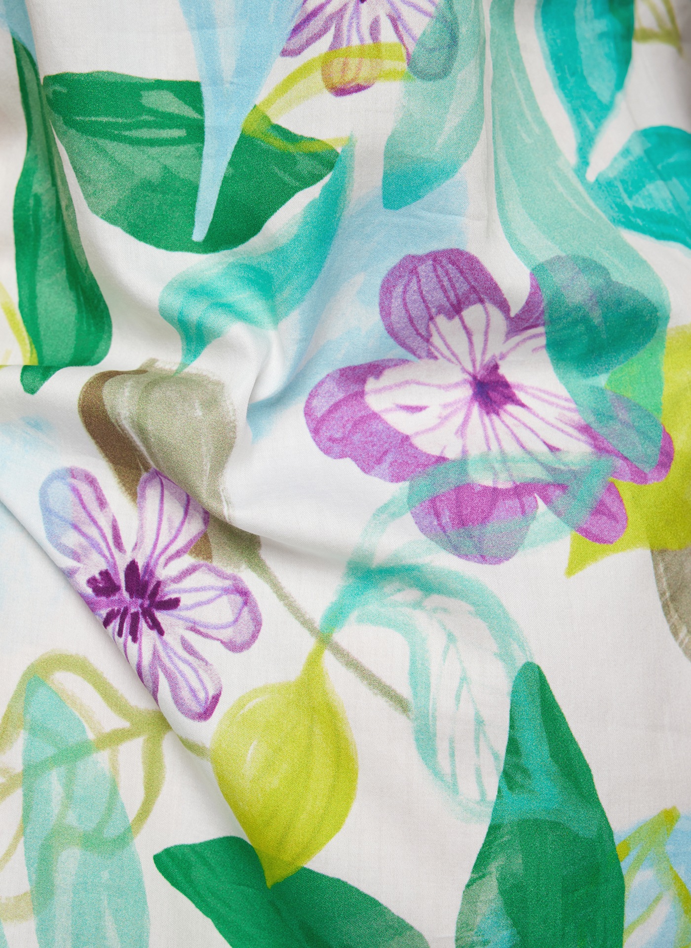 Rabe Midikleid "Rabe Sommerkleid mit floralem Muster und Volant-Detail" günstig online kaufen