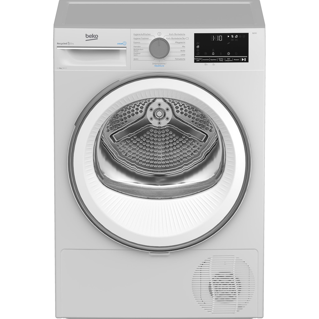 BEKO Wärmepumpentrockner »B3T32491«, 9 kg