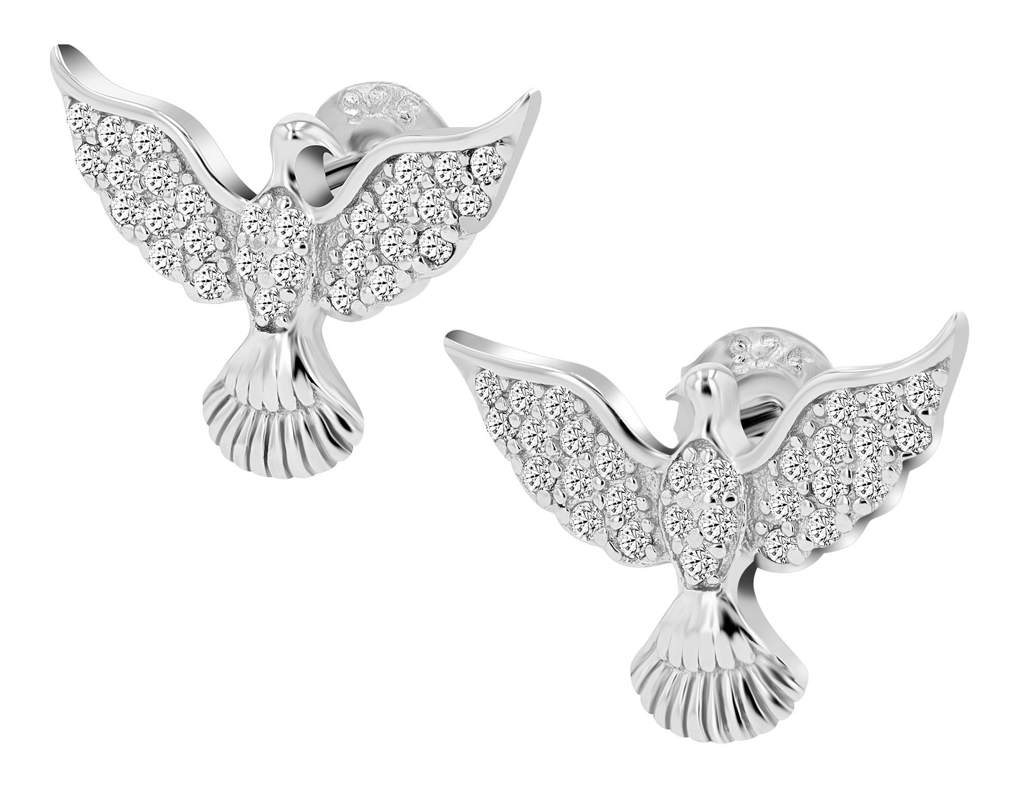 Adelia´s Paar Ohrhänger »Damen Ohrringe – Ohrstecker aus 925 Silber« Ein kleines Geschenk mit großer Wirkung