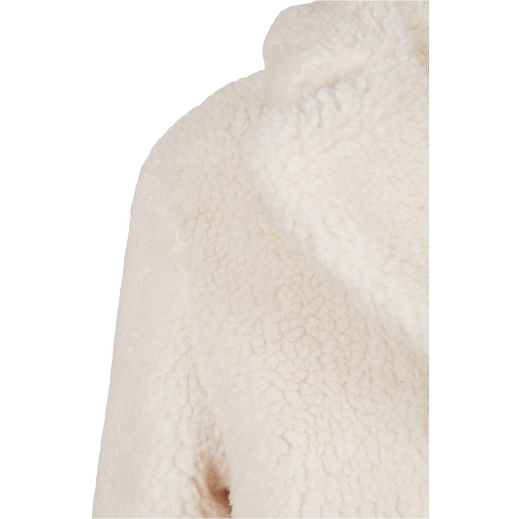 URBAN CLASSICS Parka »Urban Classics Damen Ladies Oversized Sherpa Coat«, (1 St.), ohne Kapuze