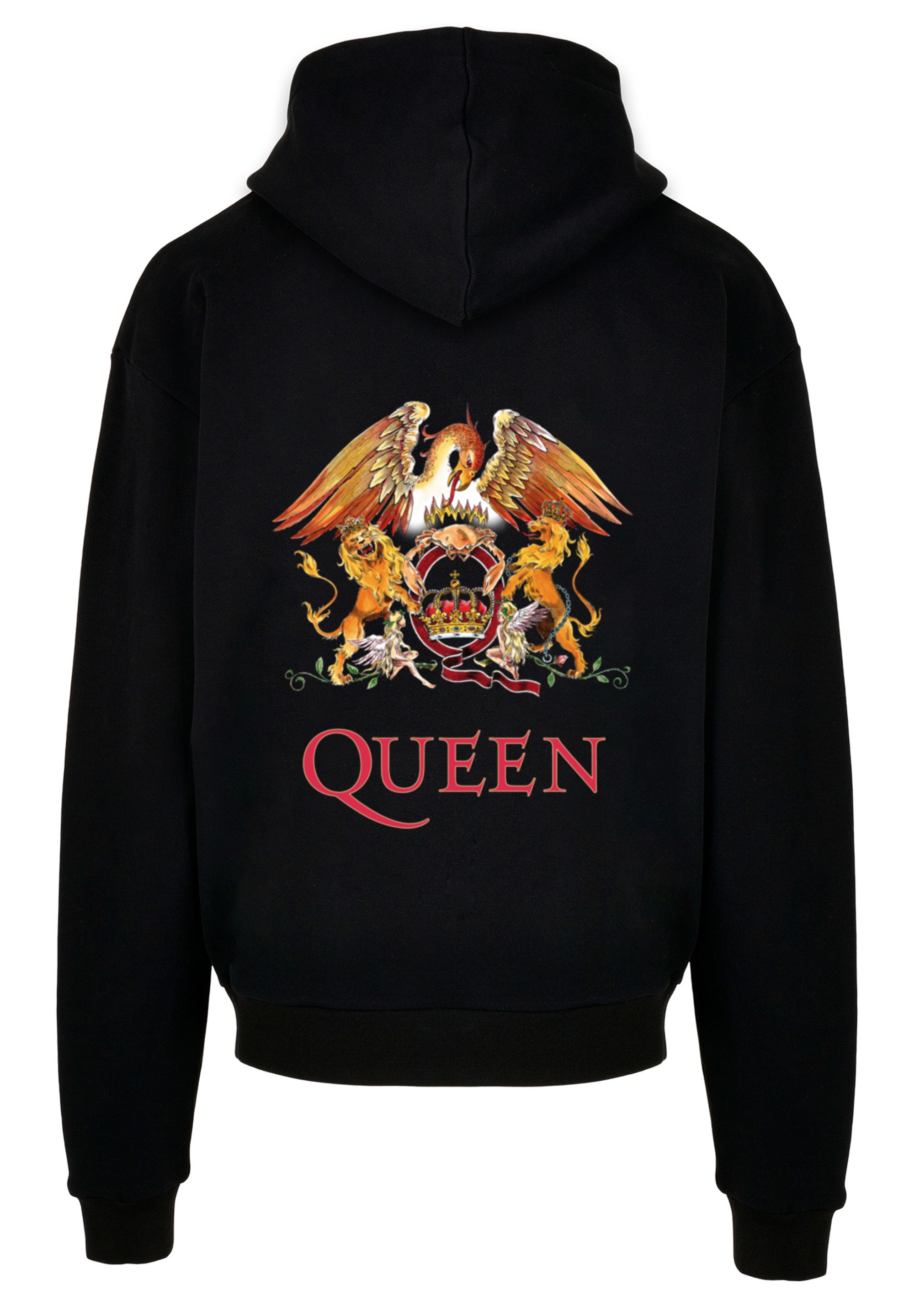 BAUR bestellen Band Print Logo«, Classic Crest ▷ »Queen | F4NT4STIC Kapuzenpullover