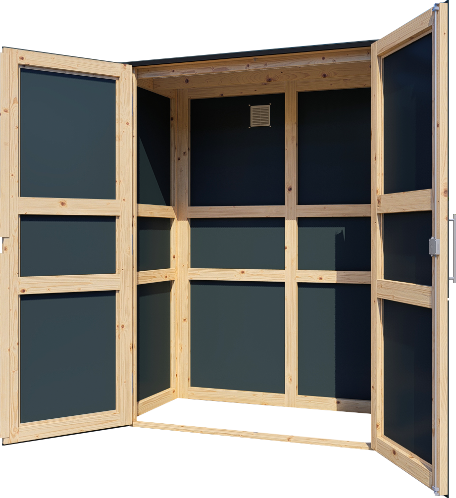 BERTILO Garten-Geräteschrank 