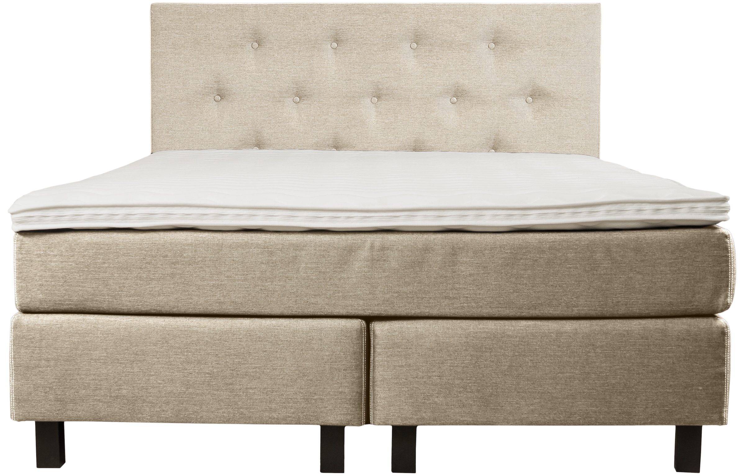 INOSIGN Boxspringbett »Alenika«, mit LED - Beleuchtung, mit Taschen-Federkernmatratze