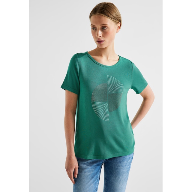 STREET ONE T-Shirt, aus softer Viskose online kaufen | BAUR