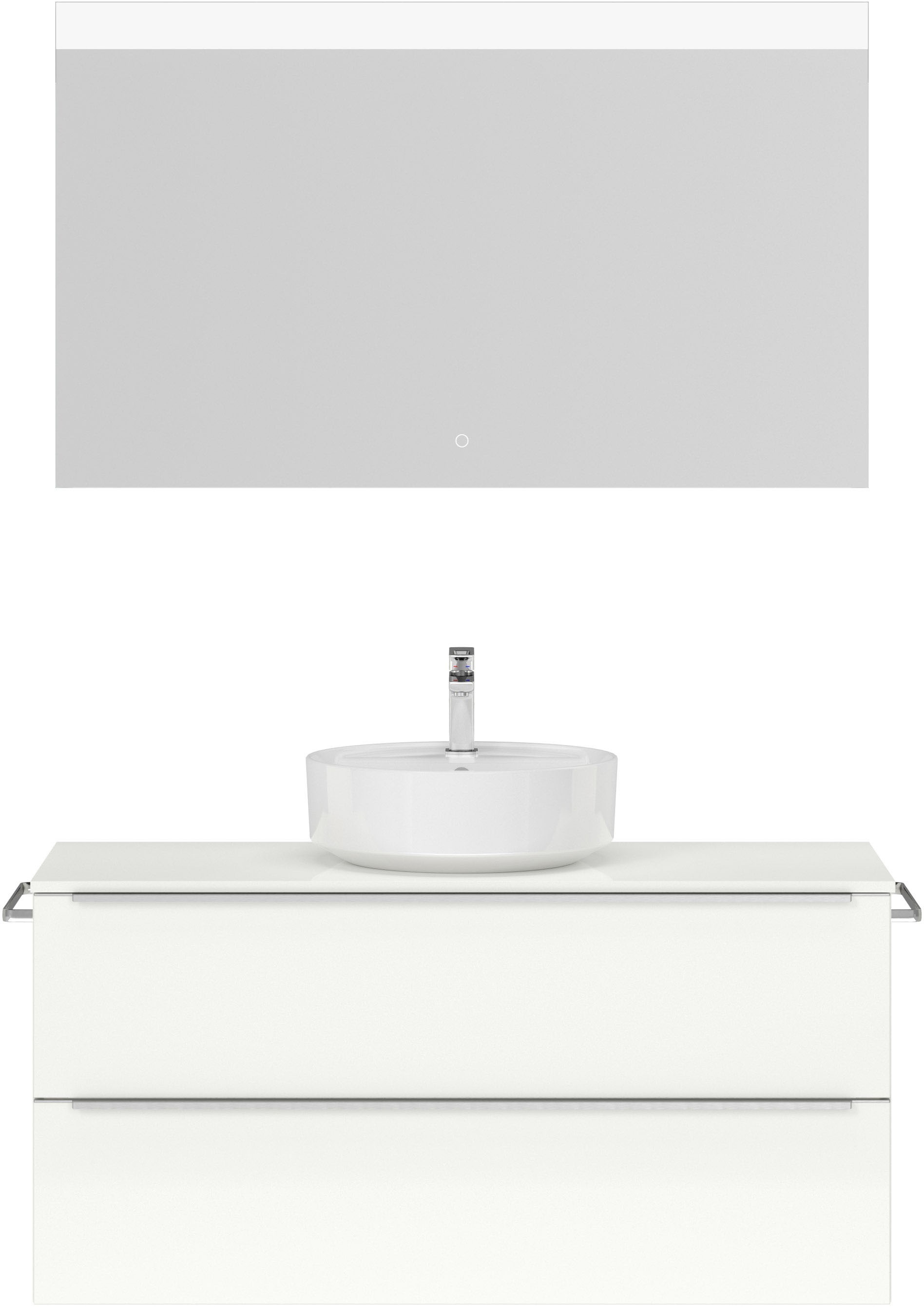 nobilia Badmöbel-Set "Alvene" vormontiert, mit Soft-Close, 2 Stk. tlg. günstig online kaufen