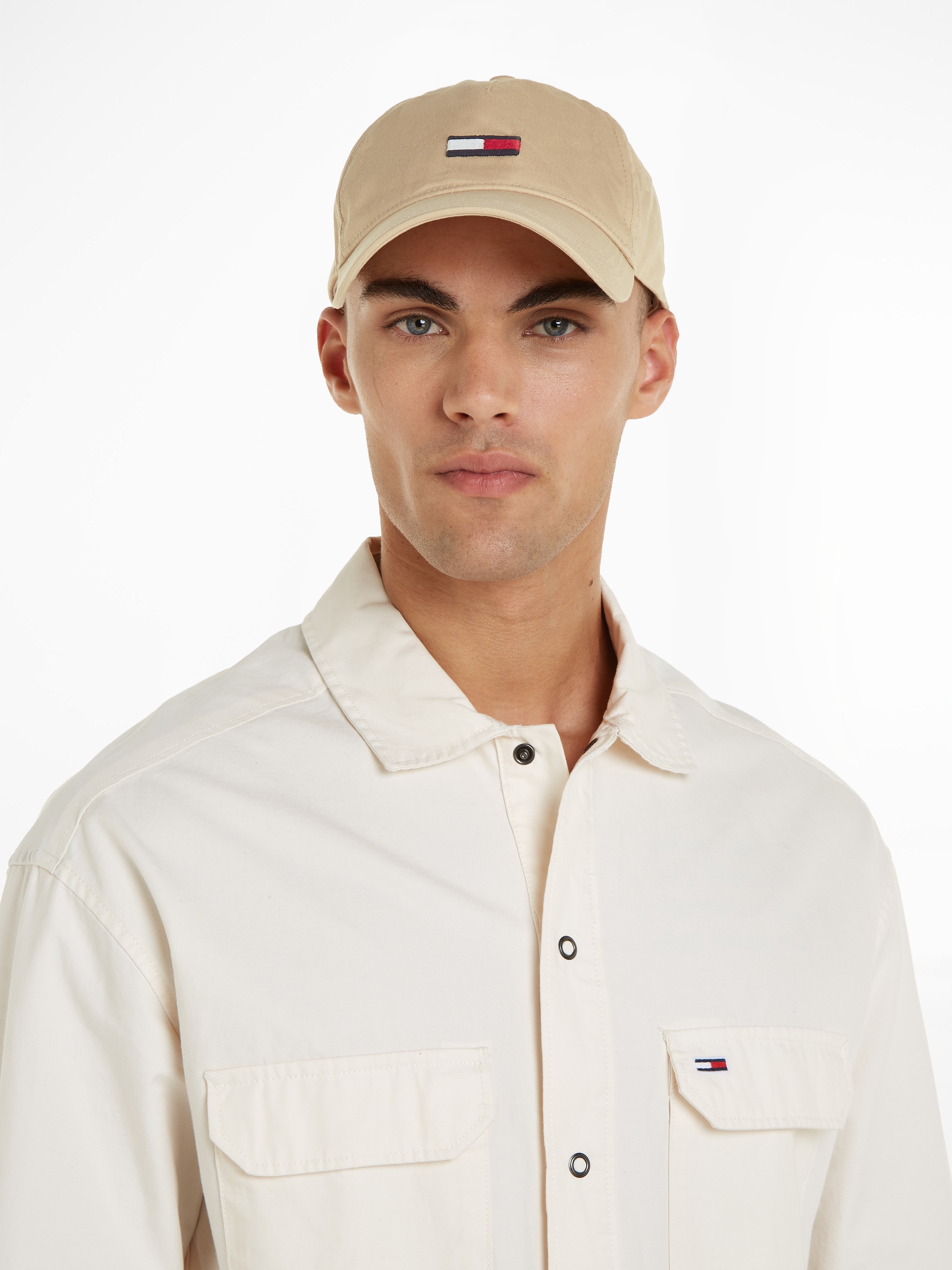 Tommy Jeans Baseball Cap "TJM ELONGATED FLAG CAP", mit verlängerter Flag günstig online kaufen