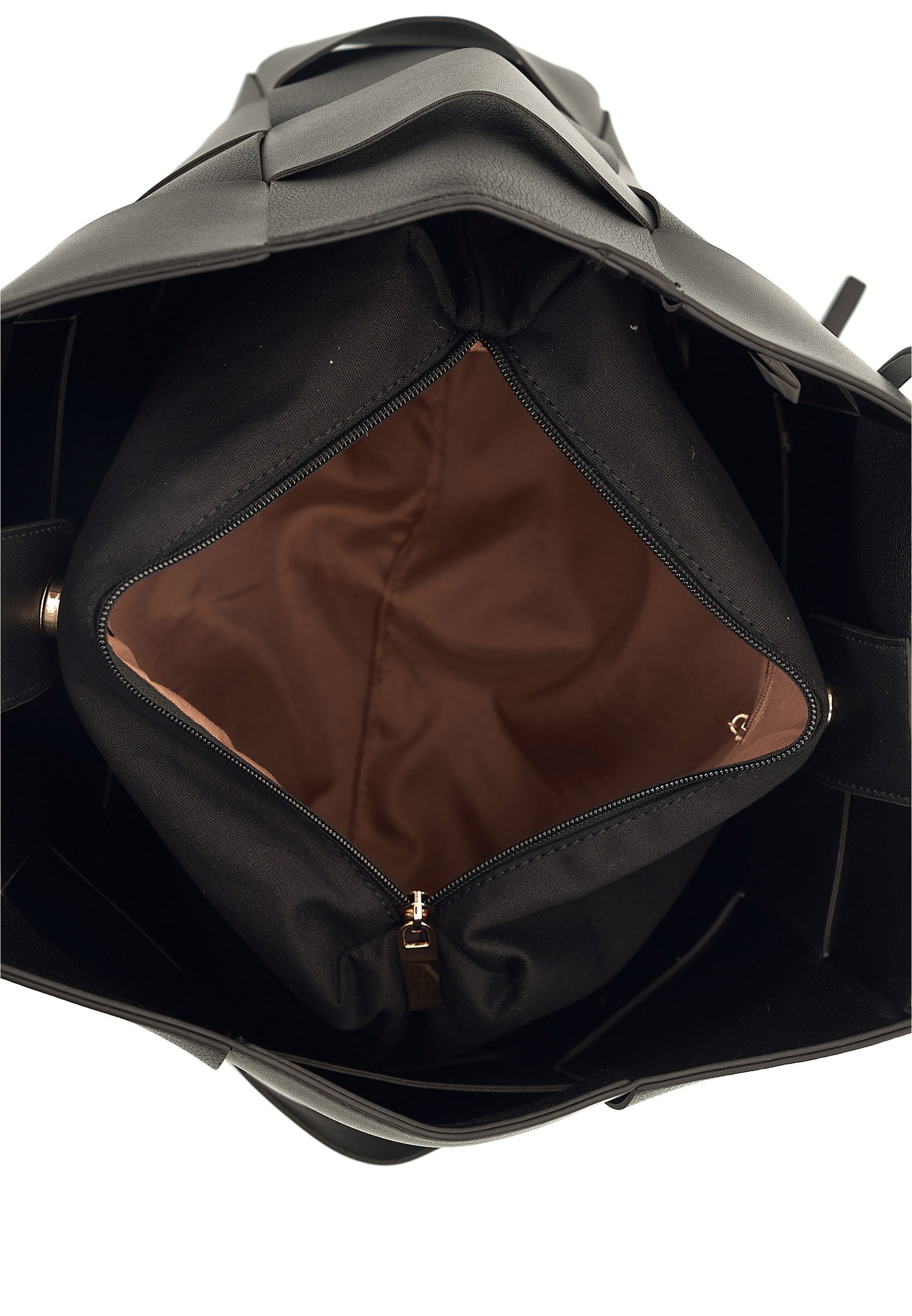 Thumbnail - Harpa Henkeltasche "MURIEL" mit modischer Flechtoptik