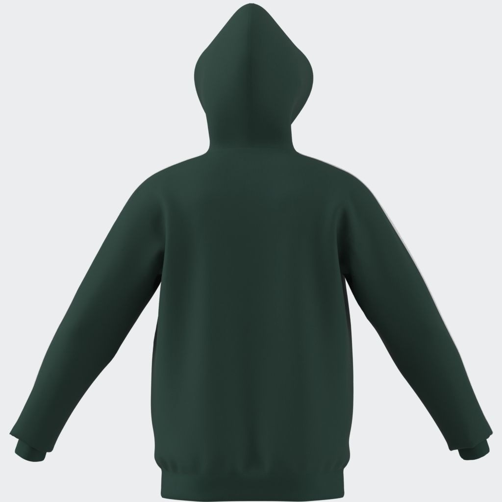 adidas Sportswear Kapuzensweatjacke »ESSENTIALS 3STREIFEN KAPUZENJACKE«, angenehmes Material aus Baumwollmix