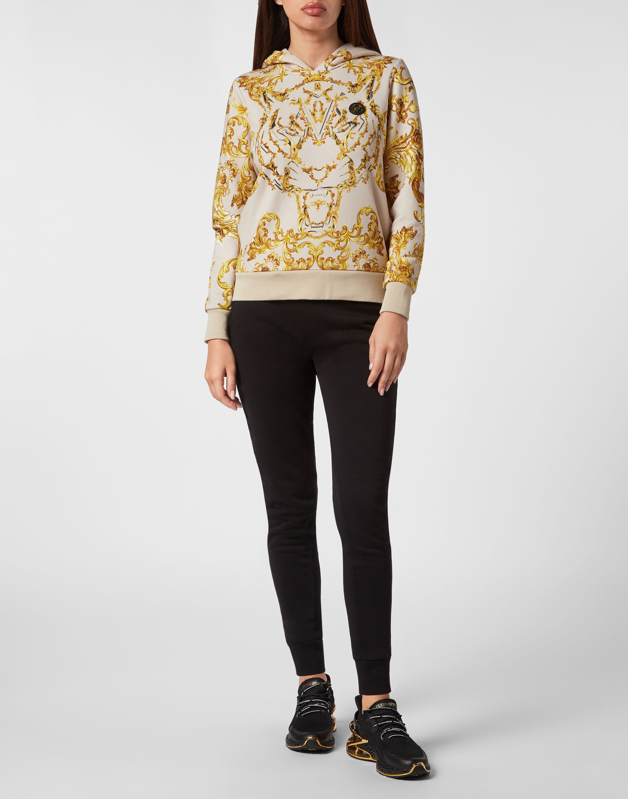 PLEIN SPORT Sweatshirt »Hoodie sweatshirt Baroque«
