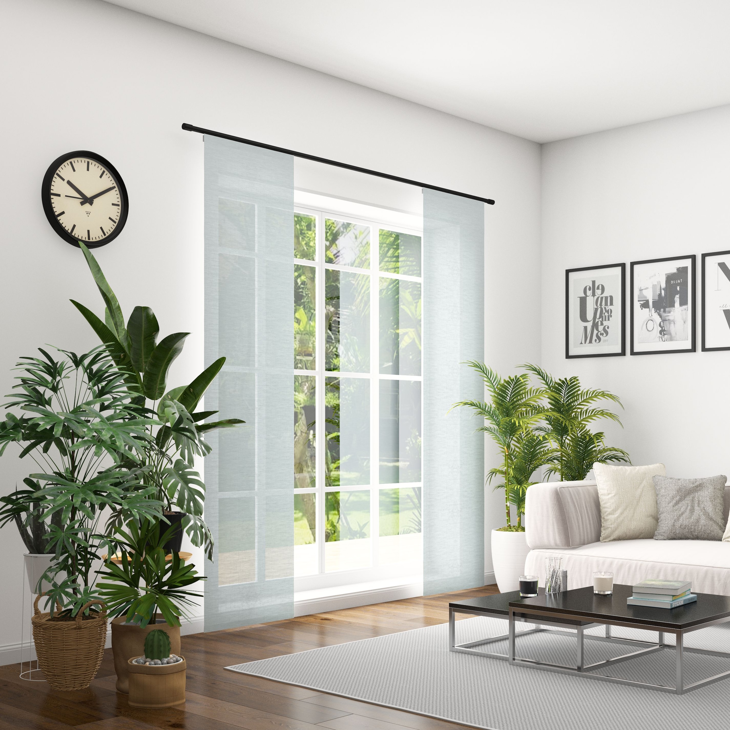 Neutex for you Schiebegardine "Allure" Klettband 1 Stk. tlg. HxB: 245x60, i günstig online kaufen