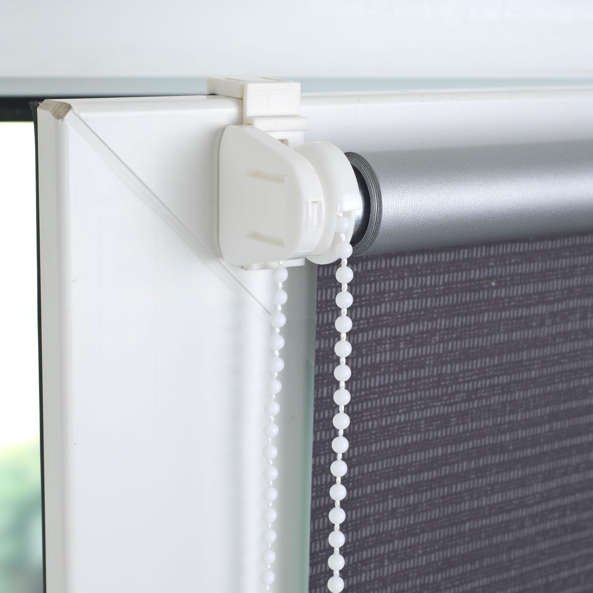 Thumbnail - Liedeco Seitenzugrollo "Klemmfix-Thermo-Rollo Bambus Optik" verdunkelnd energiesparend ohne Bohren