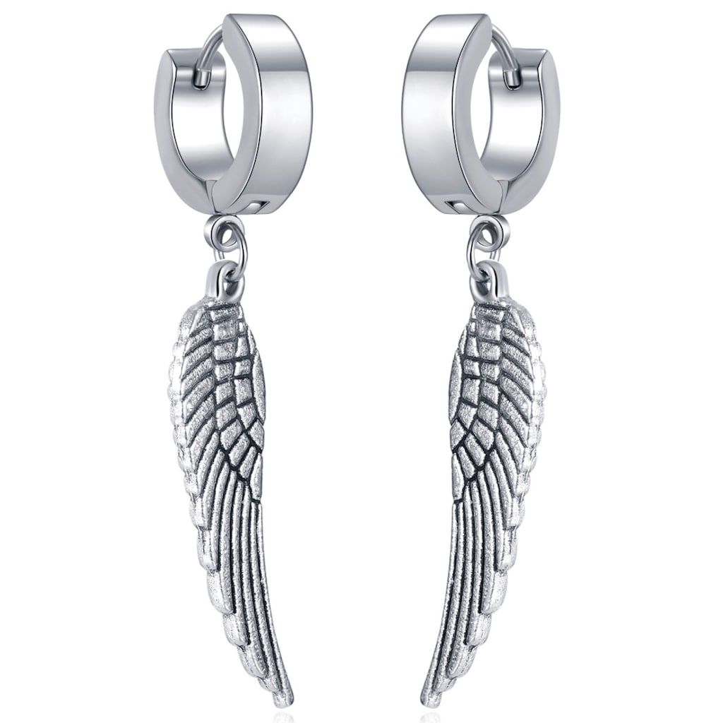 Firetti Paar Creolen »Schmuck Geschenk, Wing«