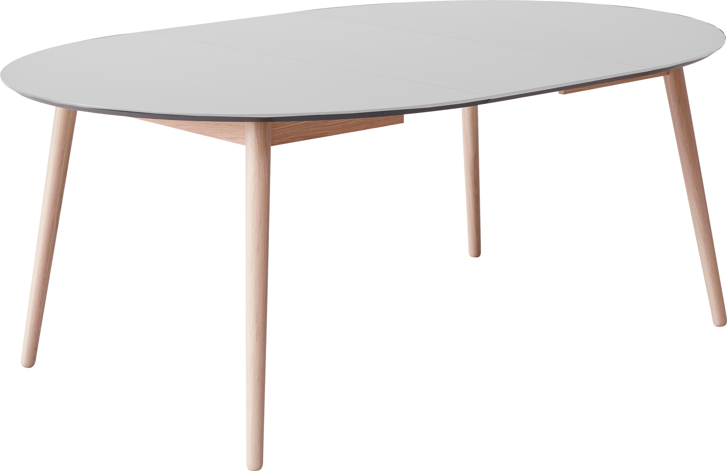 Hammel Furniture aus »Meza BAUR Hammel«, Ø135(231) | cm, MDF/Laminat, Tischplatte by bestellen Esstisch Massivholzgestell runde
