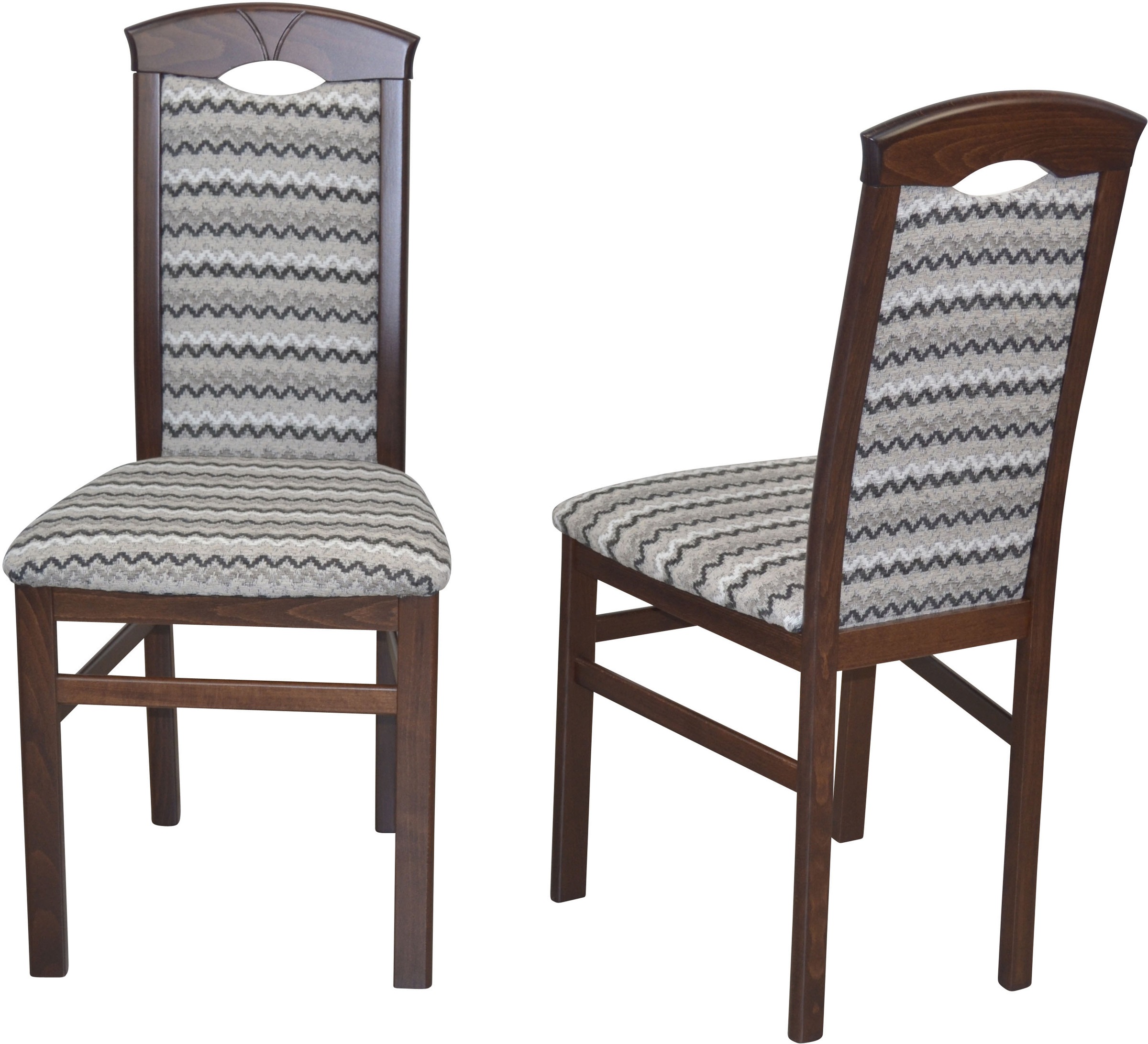 HOFMANN LIVING AND MORE 4-Fußstuhl "Polsterstuhl", (Set), 2 St., Polyester günstig online kaufen