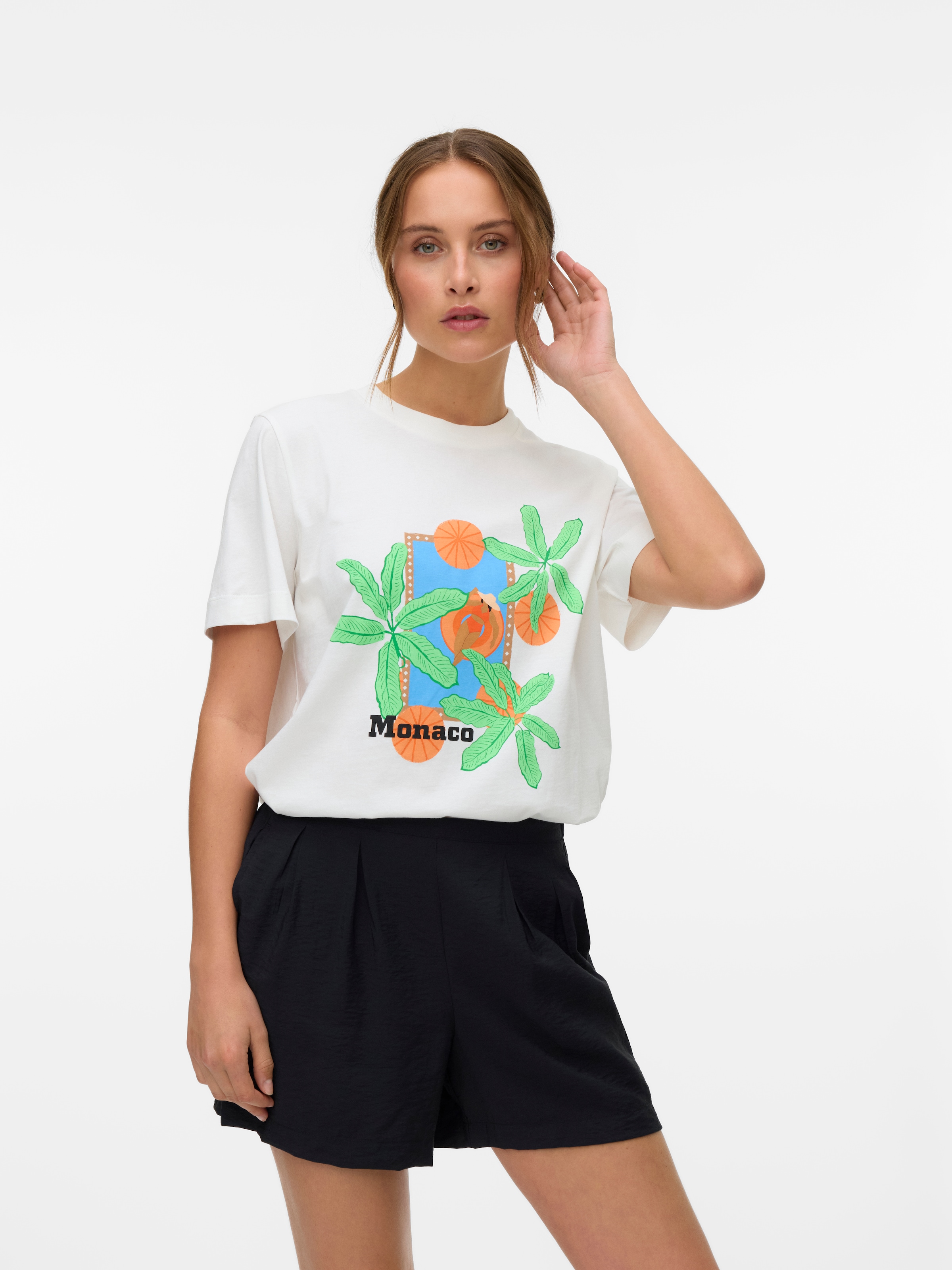 Vero Moda Kurzarmshirt "VMBETA METTE SS TOP BOX JRS GA" günstig online kaufen