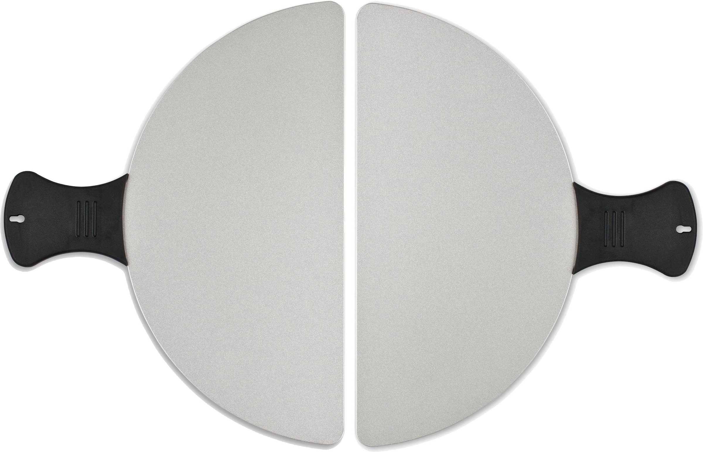 G3Ferrari Pizzaofen »Delizia G1000606 silber«, bis 400 Grad mit feuerfestem Naturstein