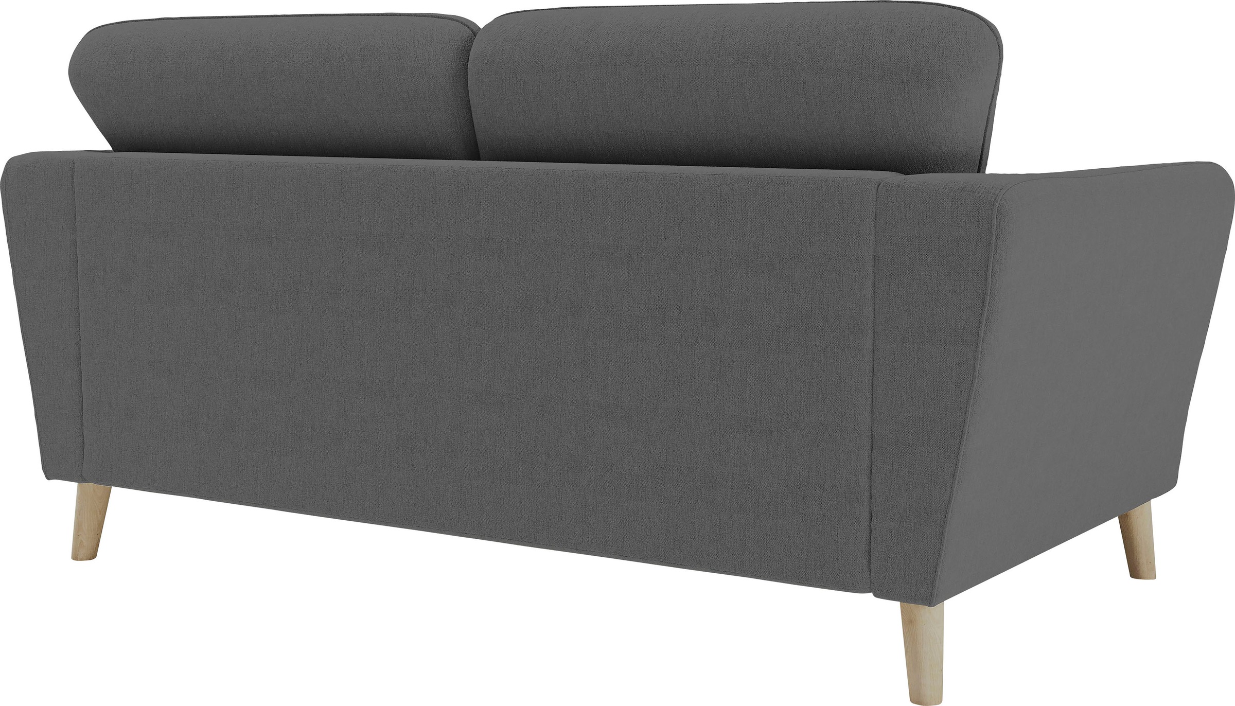 Home affaire 2-Sitzer »MARSEILLE Sofa 170 cm«, mit Massivholzbeinen aus Eiche, verschiedene Bezüge und Farbvarianten