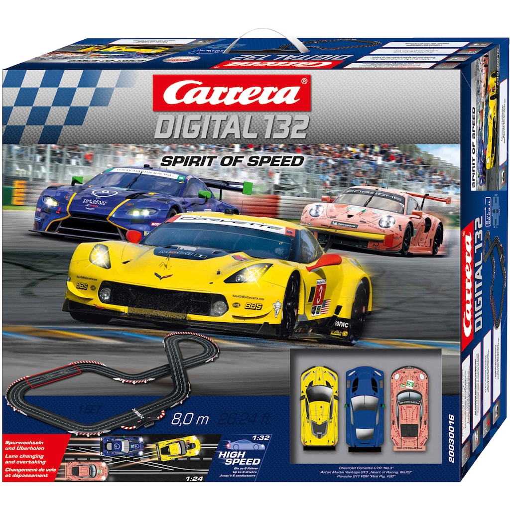 Carrera® Autorennbahn »Carrera® Digital 132 - Spirit of Speed«