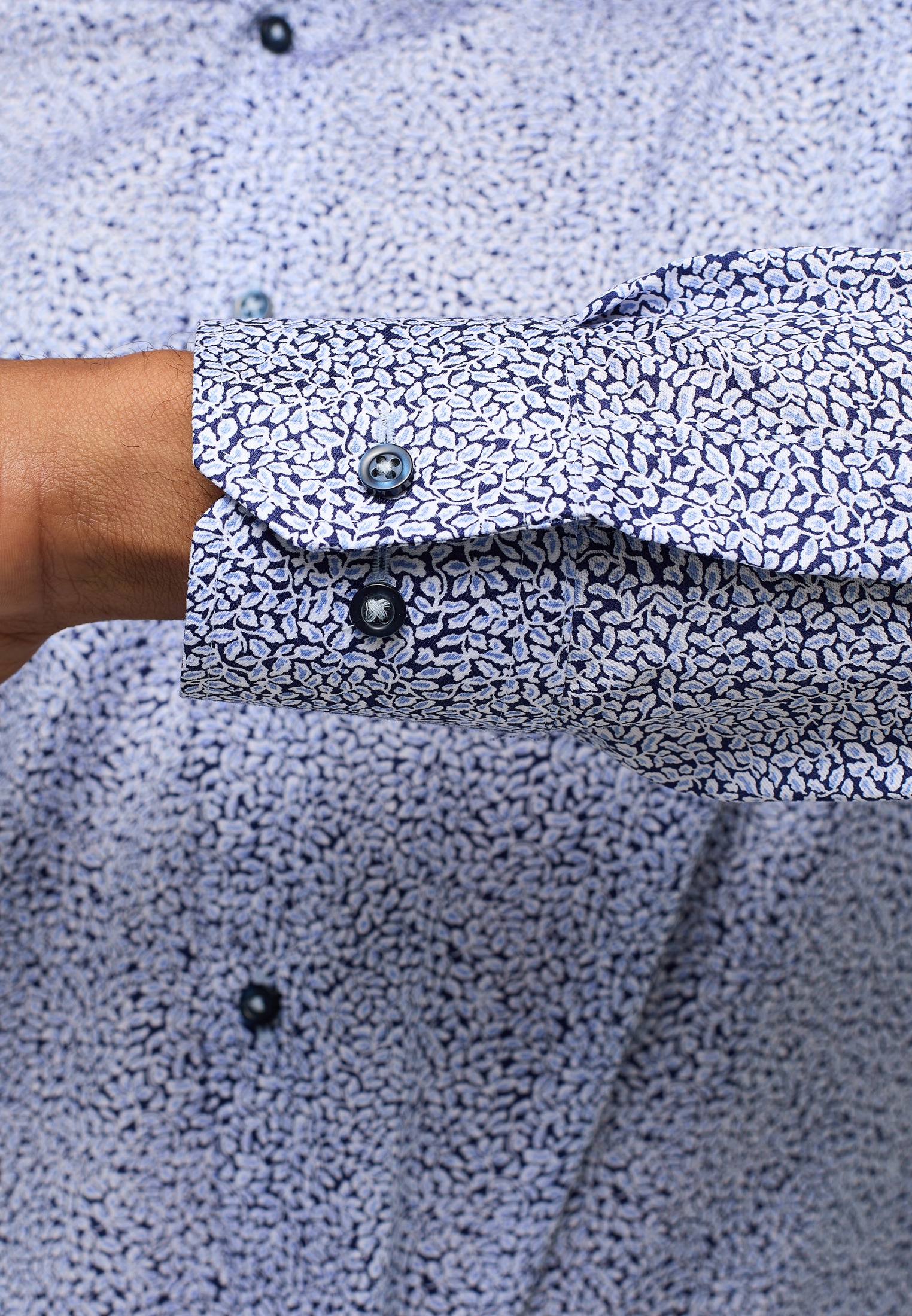 Eterna Langarmhemd »MODERN FIT«, NON IRON (bügelfrei)