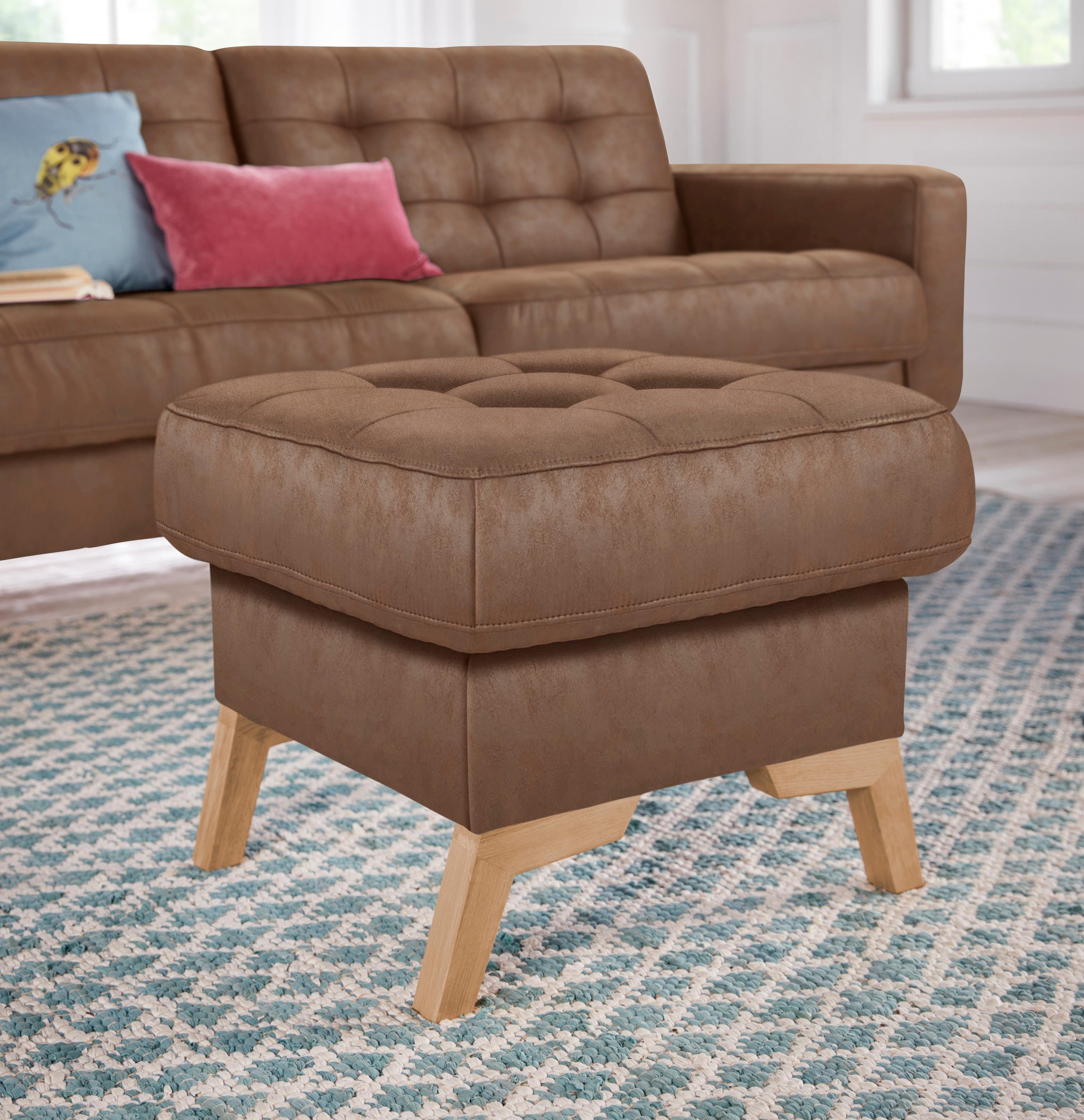 exxpo - sofa fashion Hocker "Fiord kompakt und bequem, tolle Verarbeitungsdetails"