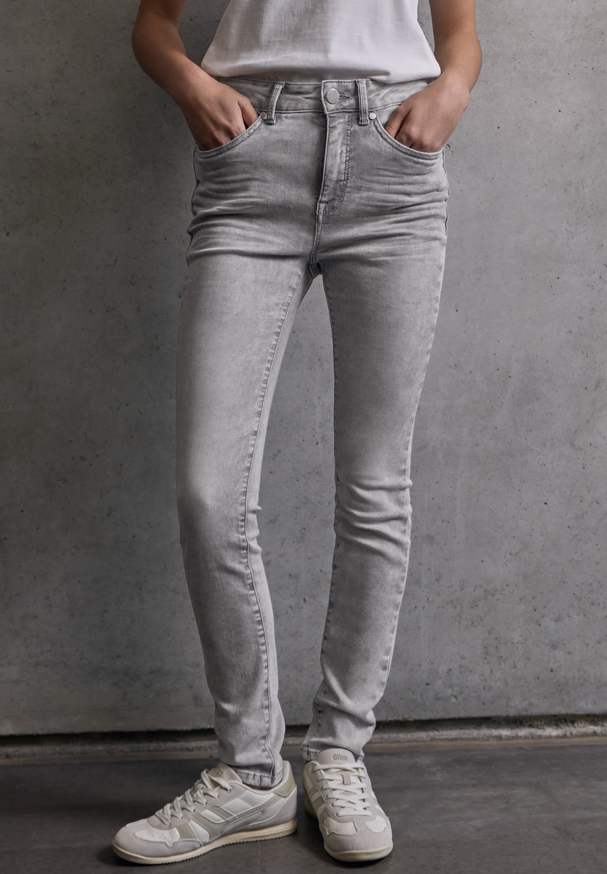 STREET ONE STUDIO Skinny-fit-Jeans High Waist
