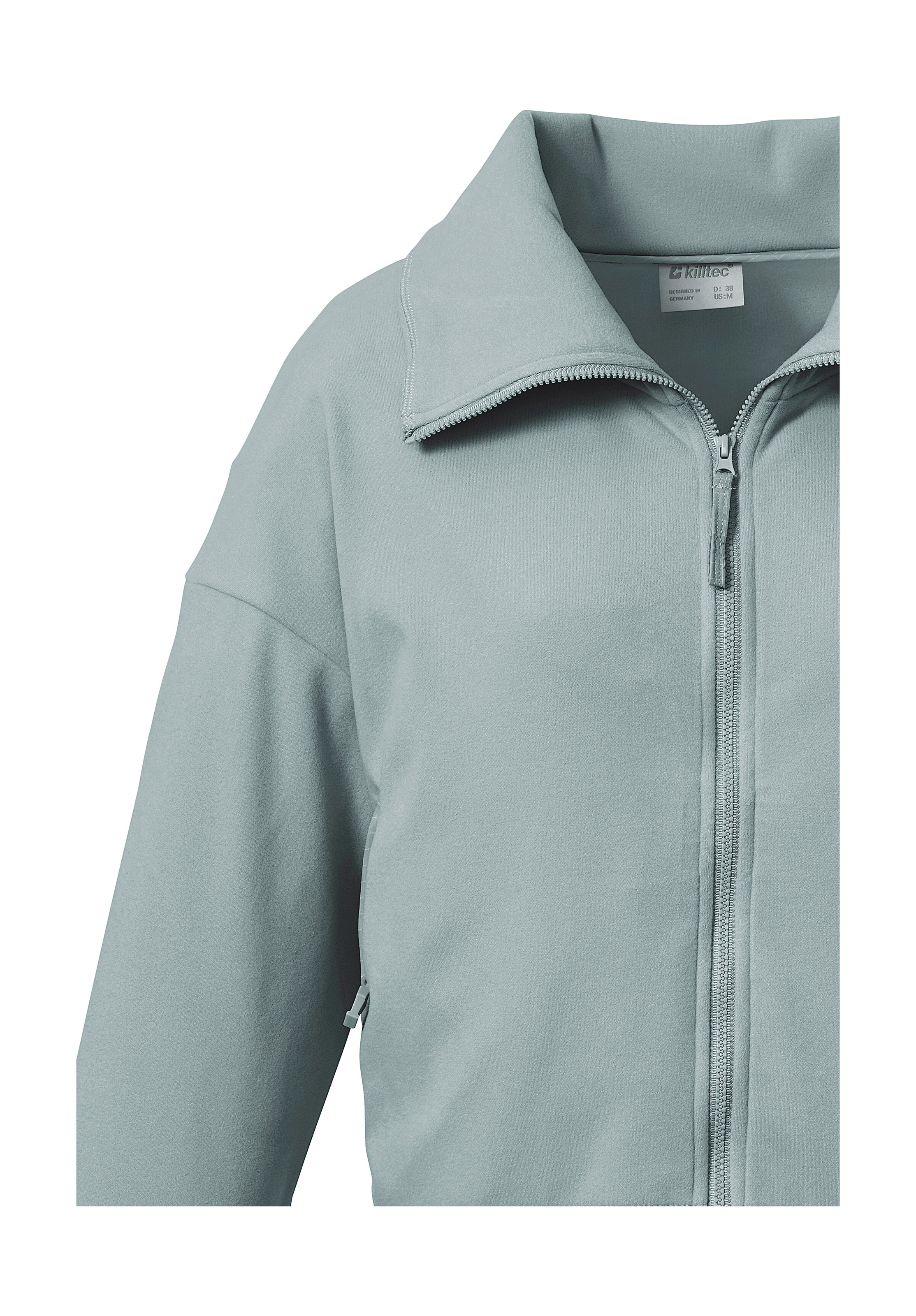 Killtec Fleecejacke »KOS 175 WMN FLC JCKT« Leichte Damen Loungewear Fleecejacke mit hochschließendem Kragen