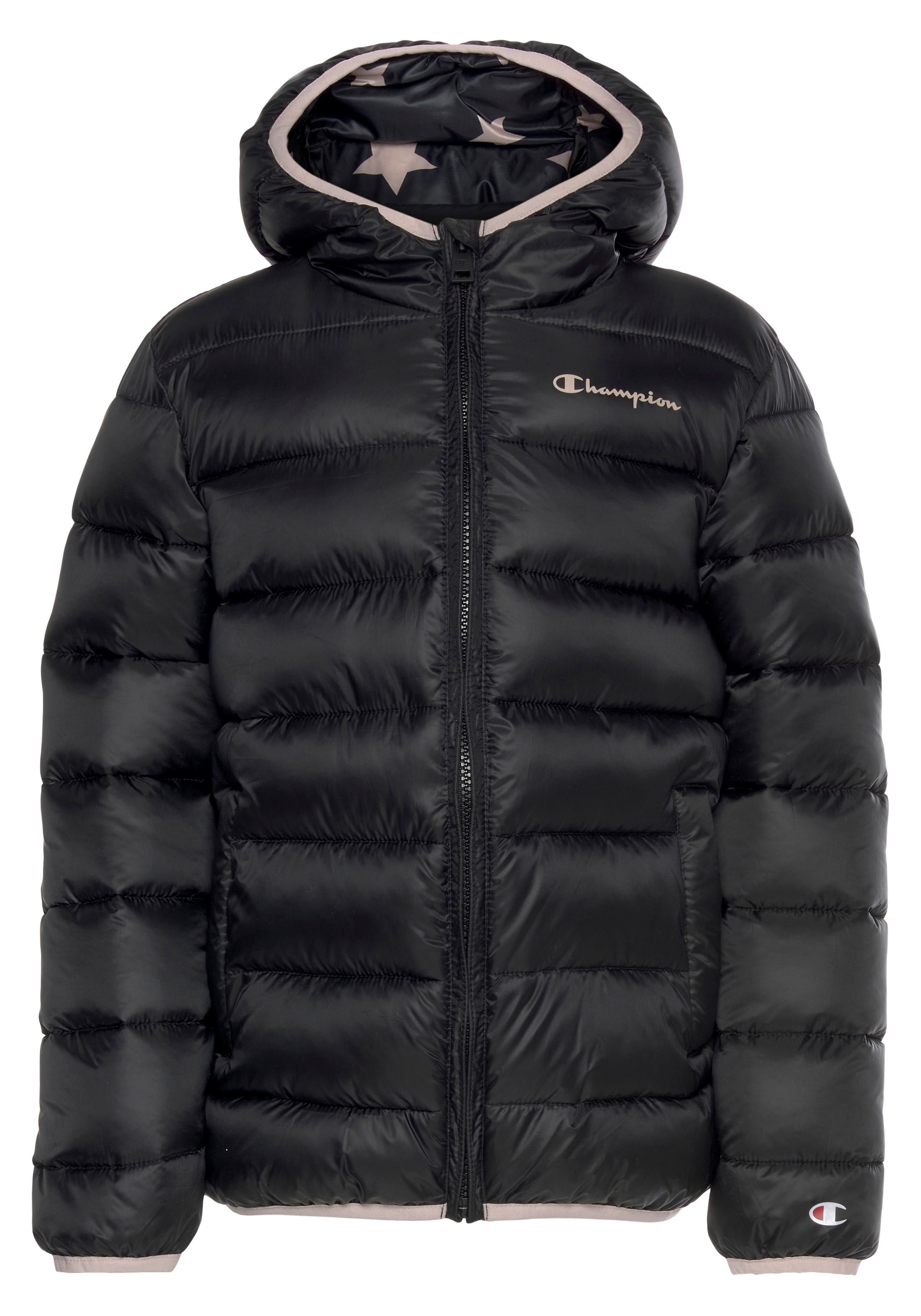 Champion Steppjacke »Hooded Jacket«, mit BAUR Kinder | für Kapuze, ▷ Für