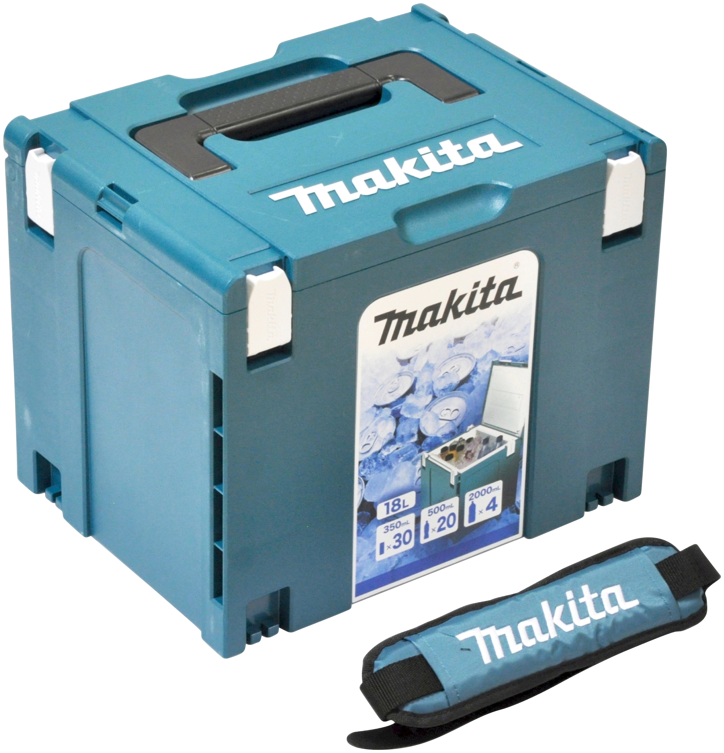 Makita Kühlbox »MAKPAC Gr. 4«, isoliert, inkl. Schultergurt per Raten