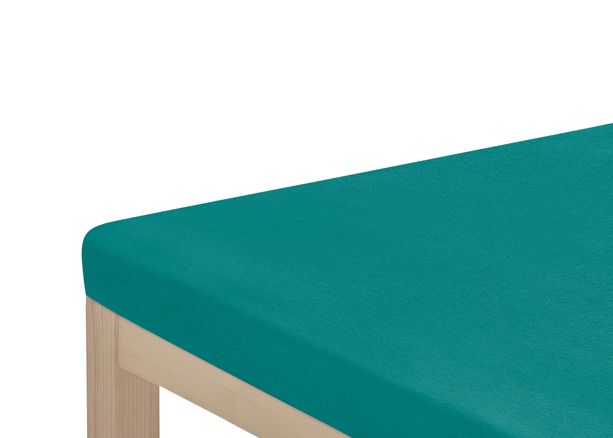 OTTO home Spannbettlaken »Paprika Topper Basic, in Gr. 90x200, 140x200 oder 180x200 cm« Polyester, Matratzen bis 10 cm Höhe, Bettlaken, Spannbetttuch, Laken