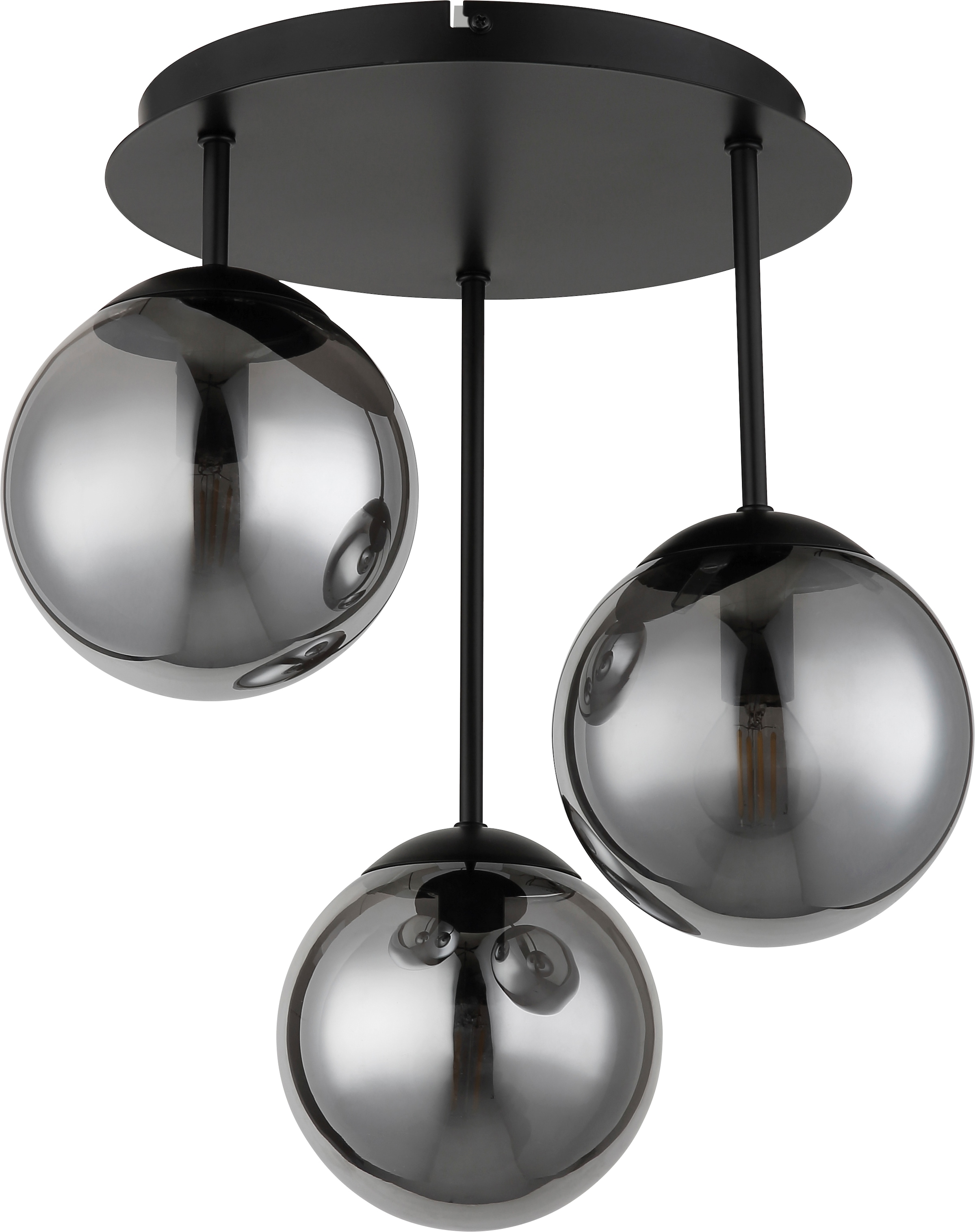 GLOBO LIGHTING Deckenleuchte »HARMON« E14 1 Stk. Deckenleuchte mit Glaskugeln, modern, stilvoll & edel