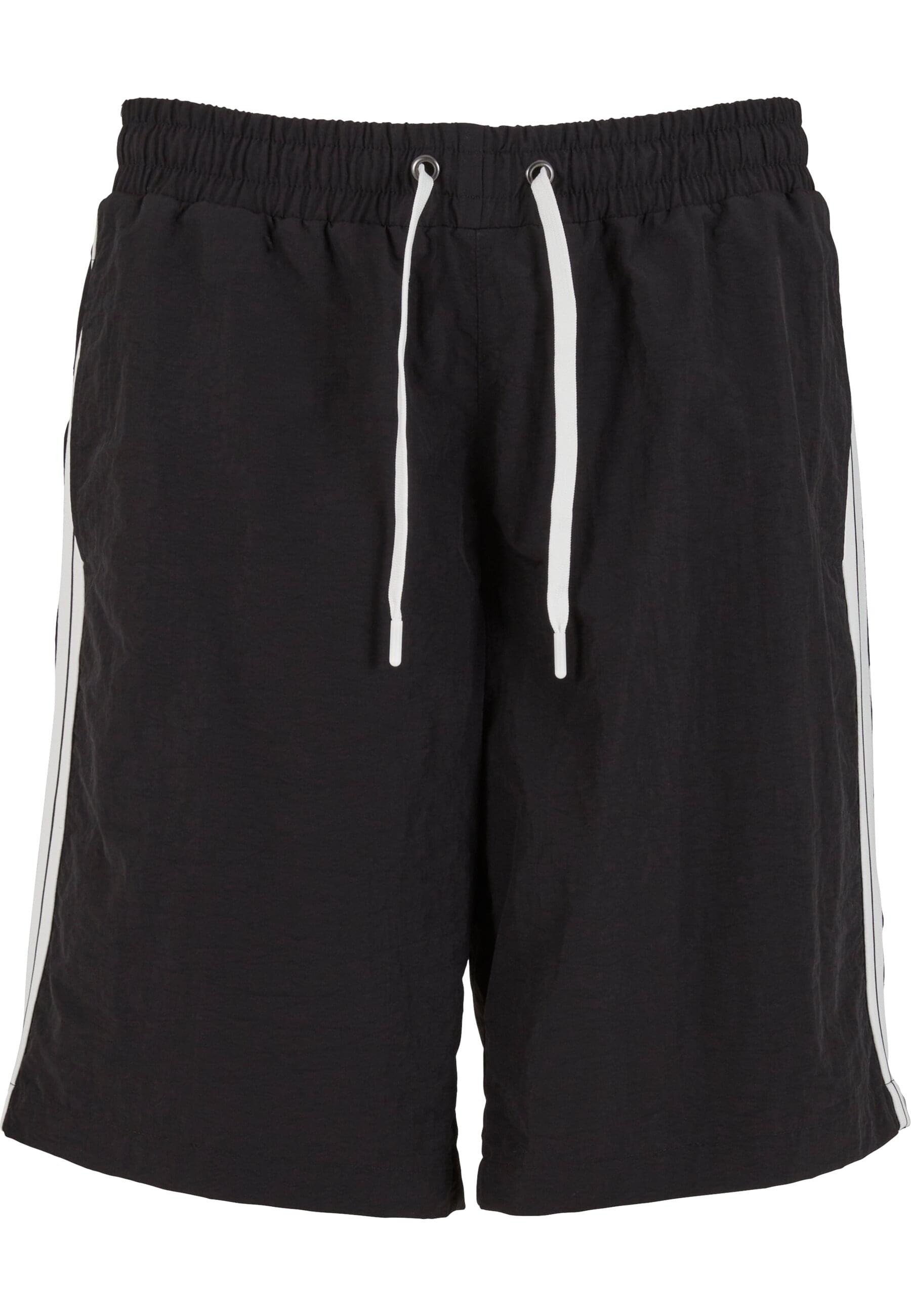 URBAN CLASSICS Badeshorts »Urban Classics Board Shorts With Patched Stripe«
