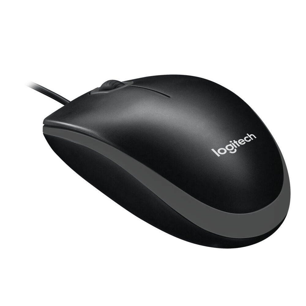 Logitech Maus »M100 - BLACK - EMEA«, kabelgebunden