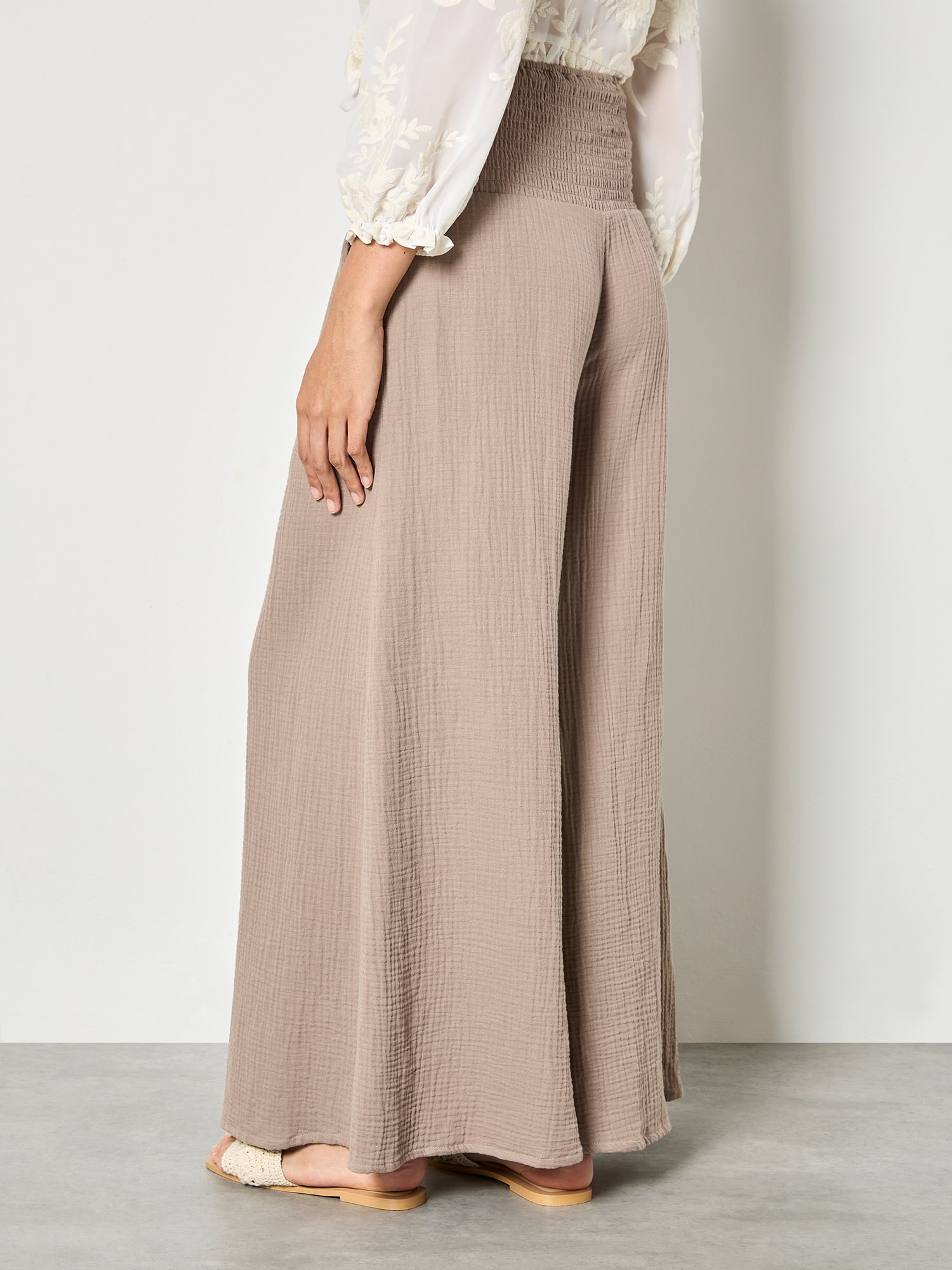 Apricot Palazzohose »Weite Hose«  mit Struktur