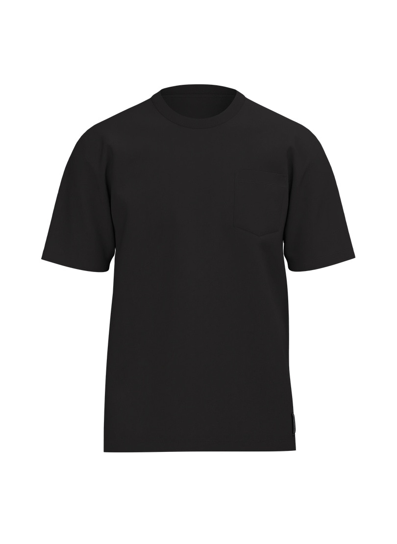 Trigema T-Shirt »TRIGEMA T Shirt aus Biobaumwolle mit Brusttasche« 1