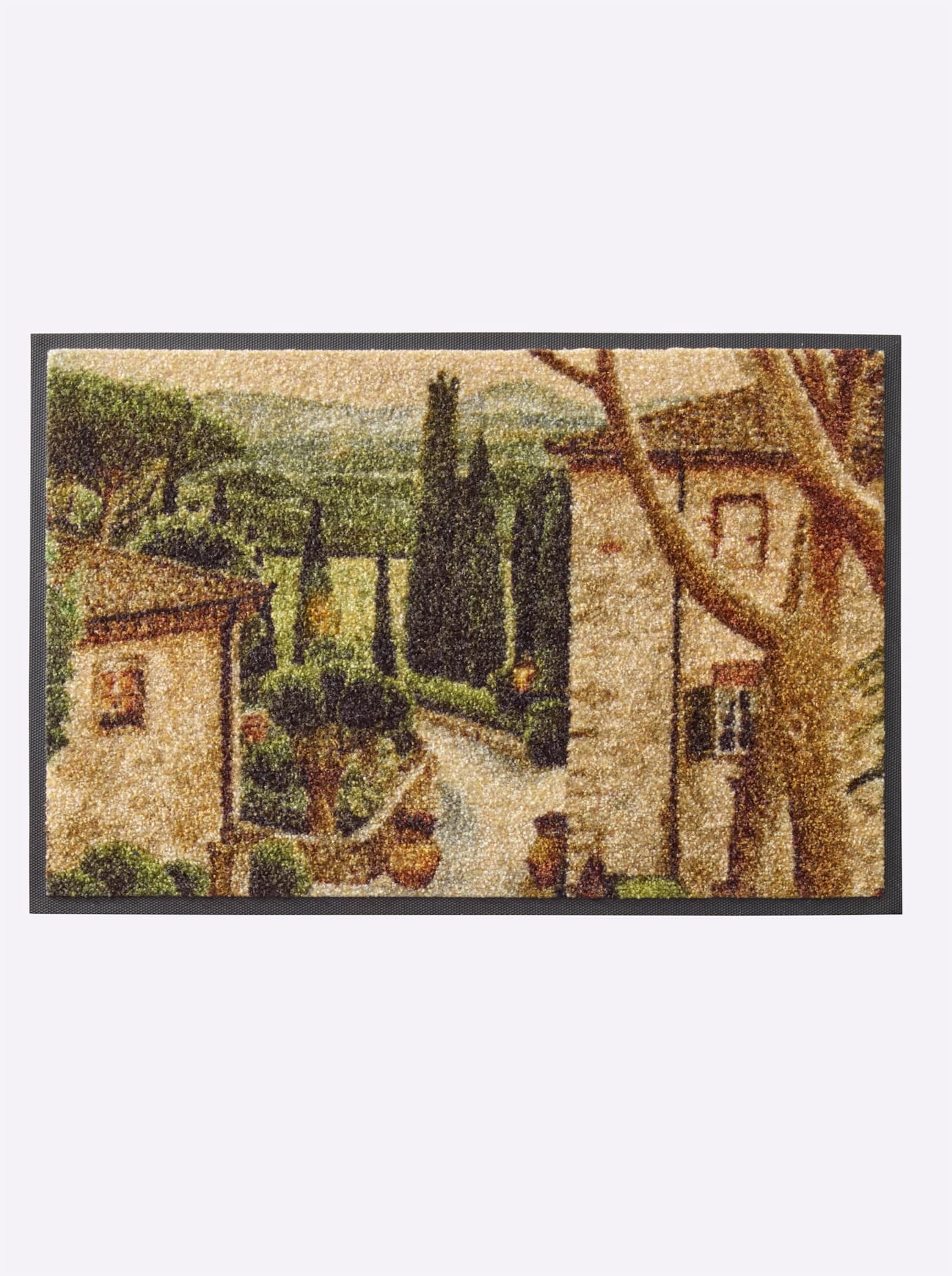 wash+dry by Kleen-Tex Fußmatte Grün Natur 75x190cm 2