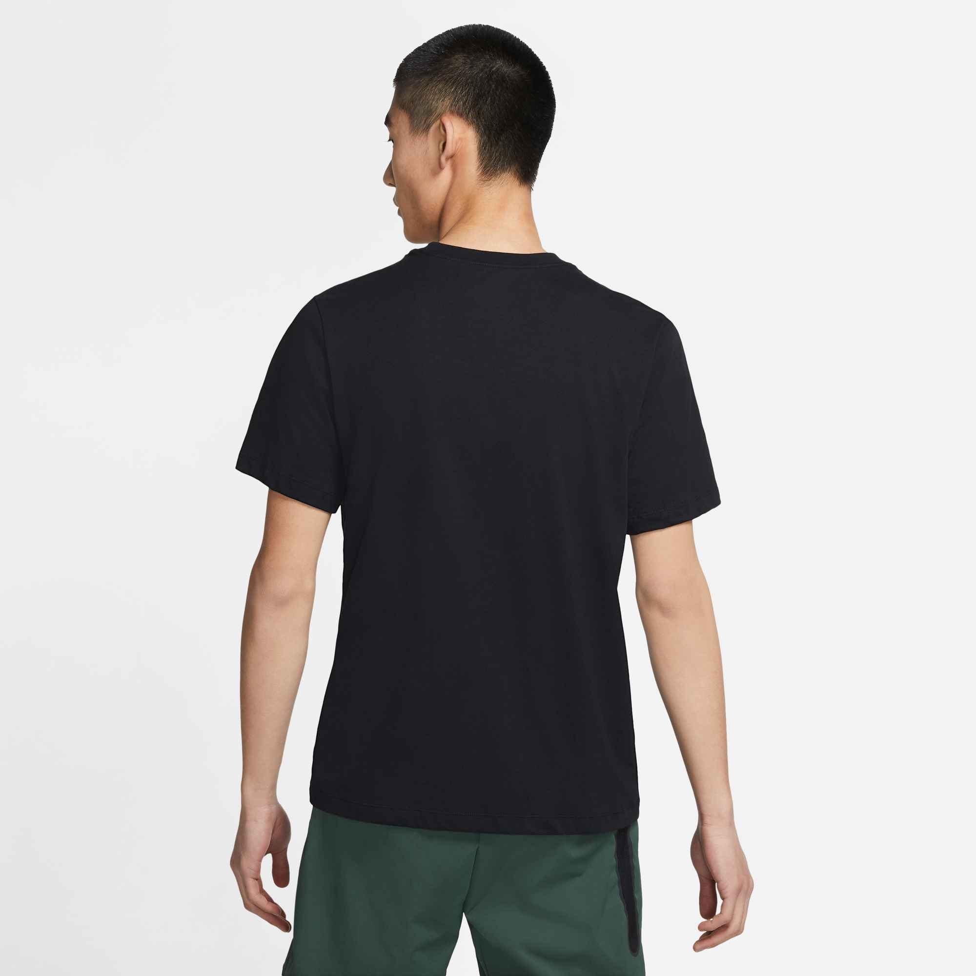 Nike Sportswear T-Shirt »M NSW TEE ICON SWOOSH« Kurzarm, Rundhalsausschnitt, aus Baumwolle