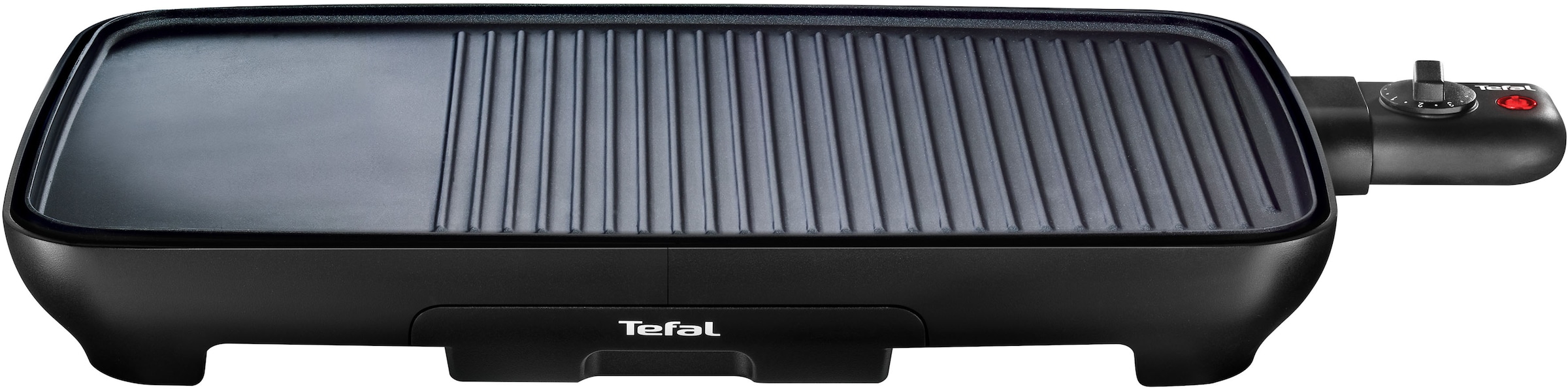Tefal Tischgrill »Malaga, spülmaschinengeeignete Platte und Saftauffangbehälter«, 2000 W, Thermosignal-Wärmeanzeige, TG3918