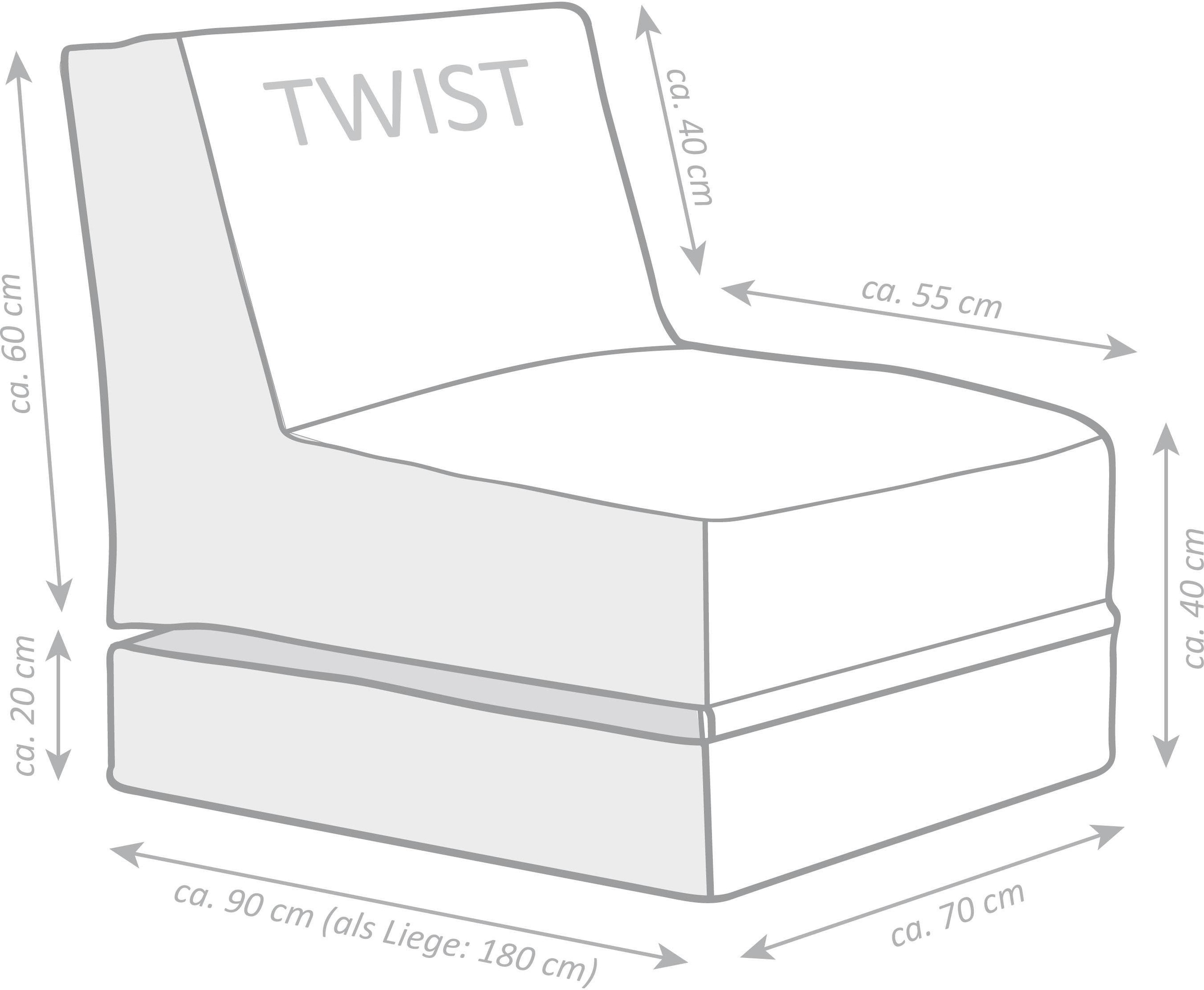 Sitting Point Sitzsack »Twist Scuba«
