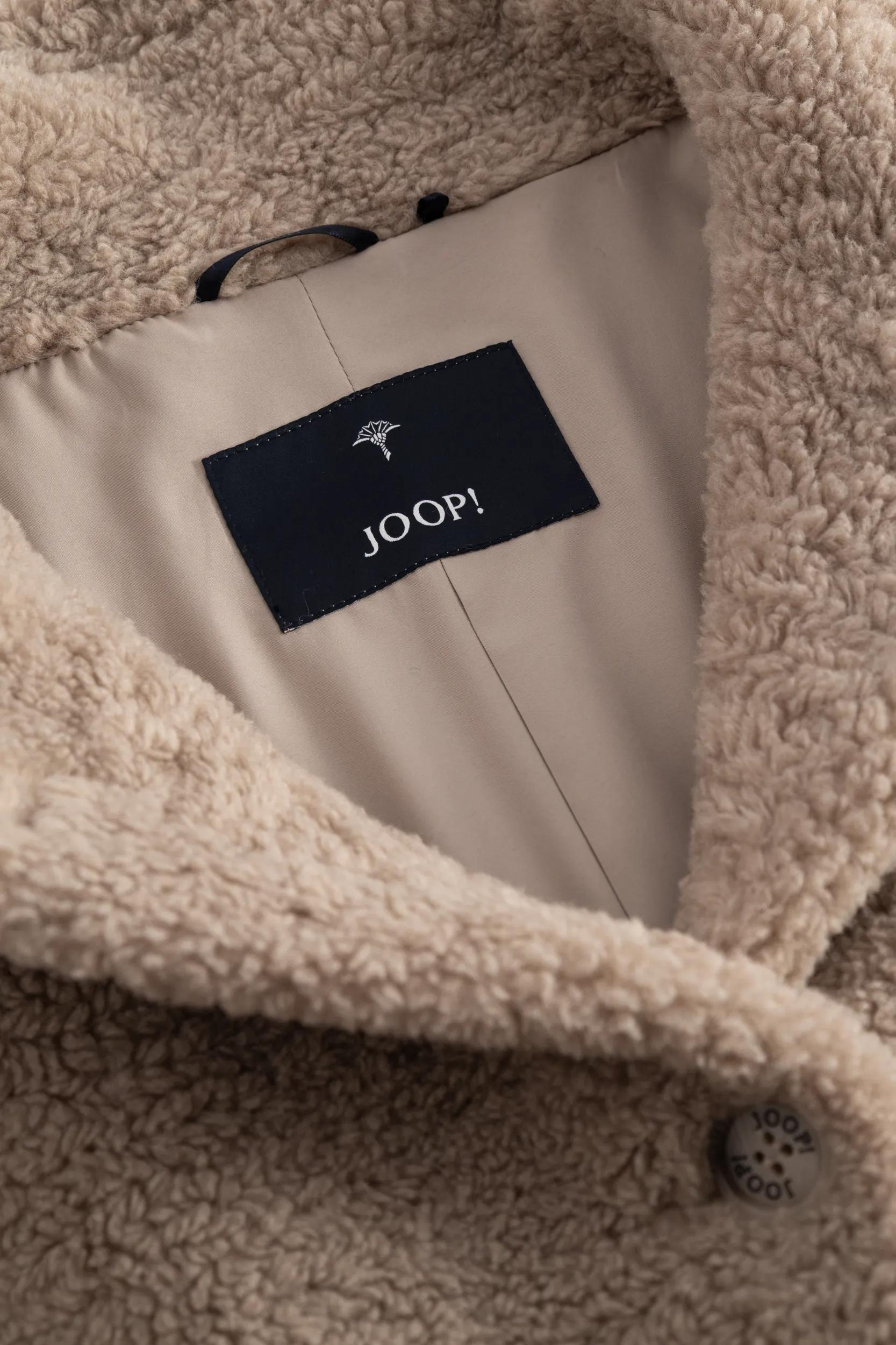 JOOP! Fellimitatmantel »Conorina« Regular fit mit Plüsch