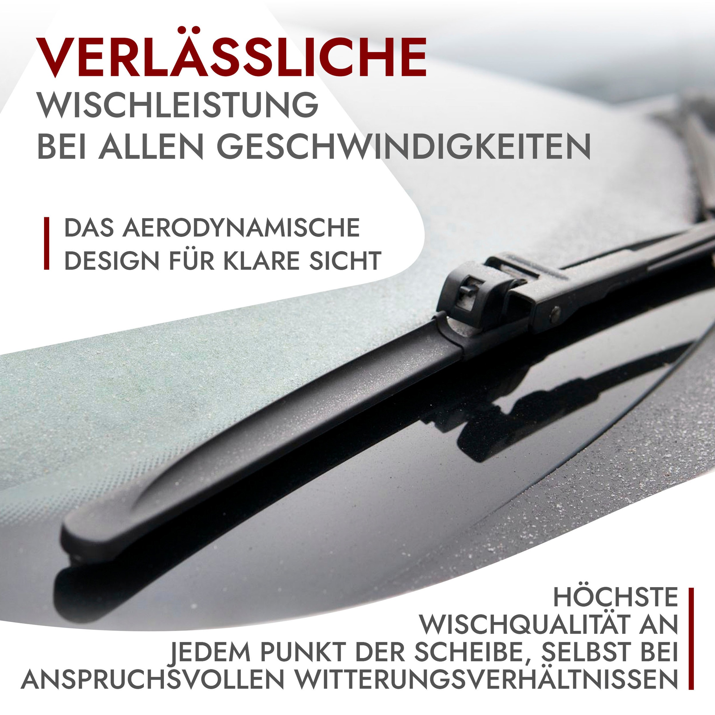 RECAMBO Scheibenwischblätter »für OPEL ADAM - ab BJ 10/2012 -  Scheibenwischer«, Front: 375 mm + 650 mm - Heck: 350 mm - Klare Sicht,  jederzeit