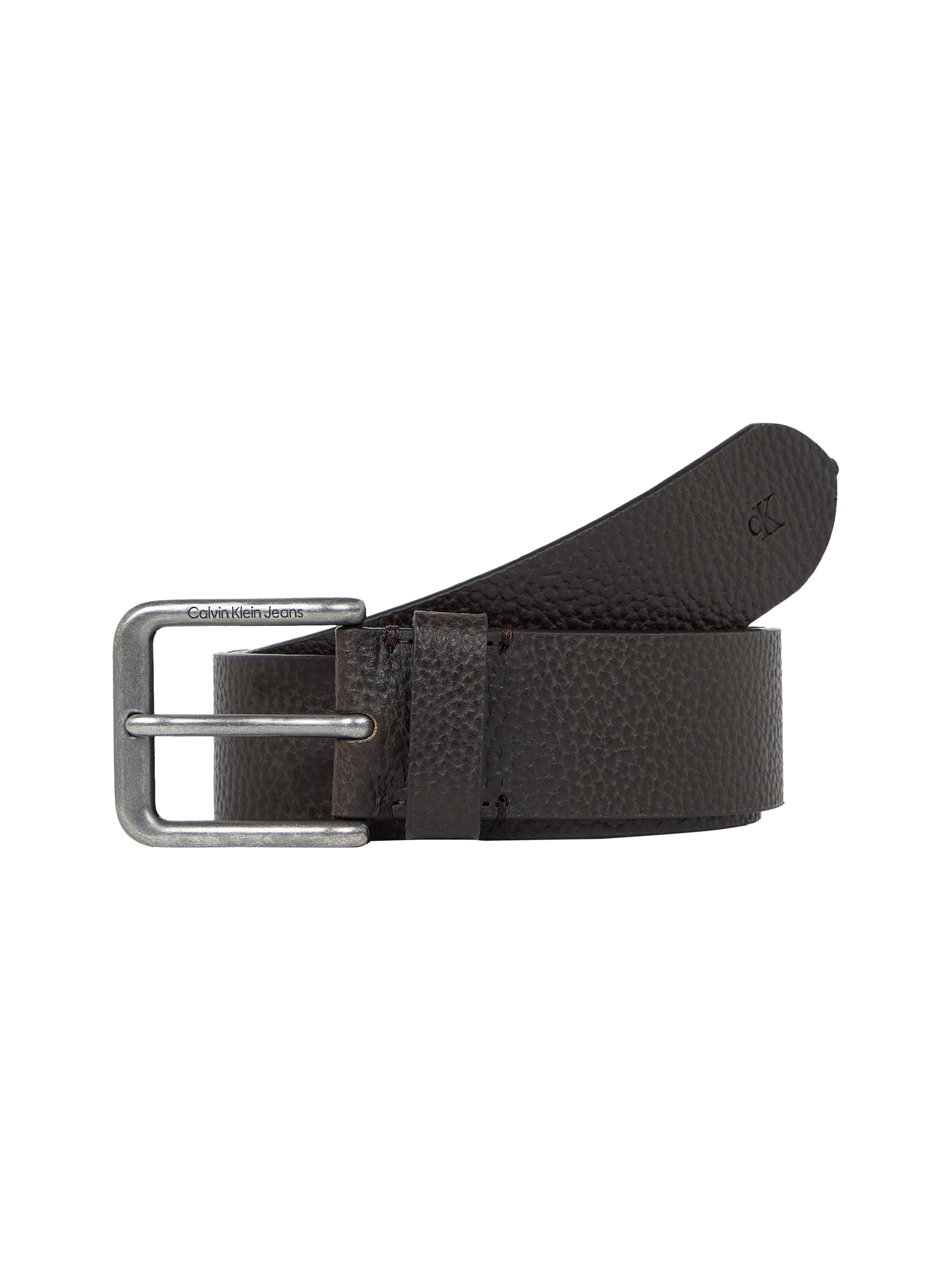 Calvin Klein Jeans Ledergürtel »CLASSIC RO LTHR BELT 40MM« mit Logoprägung